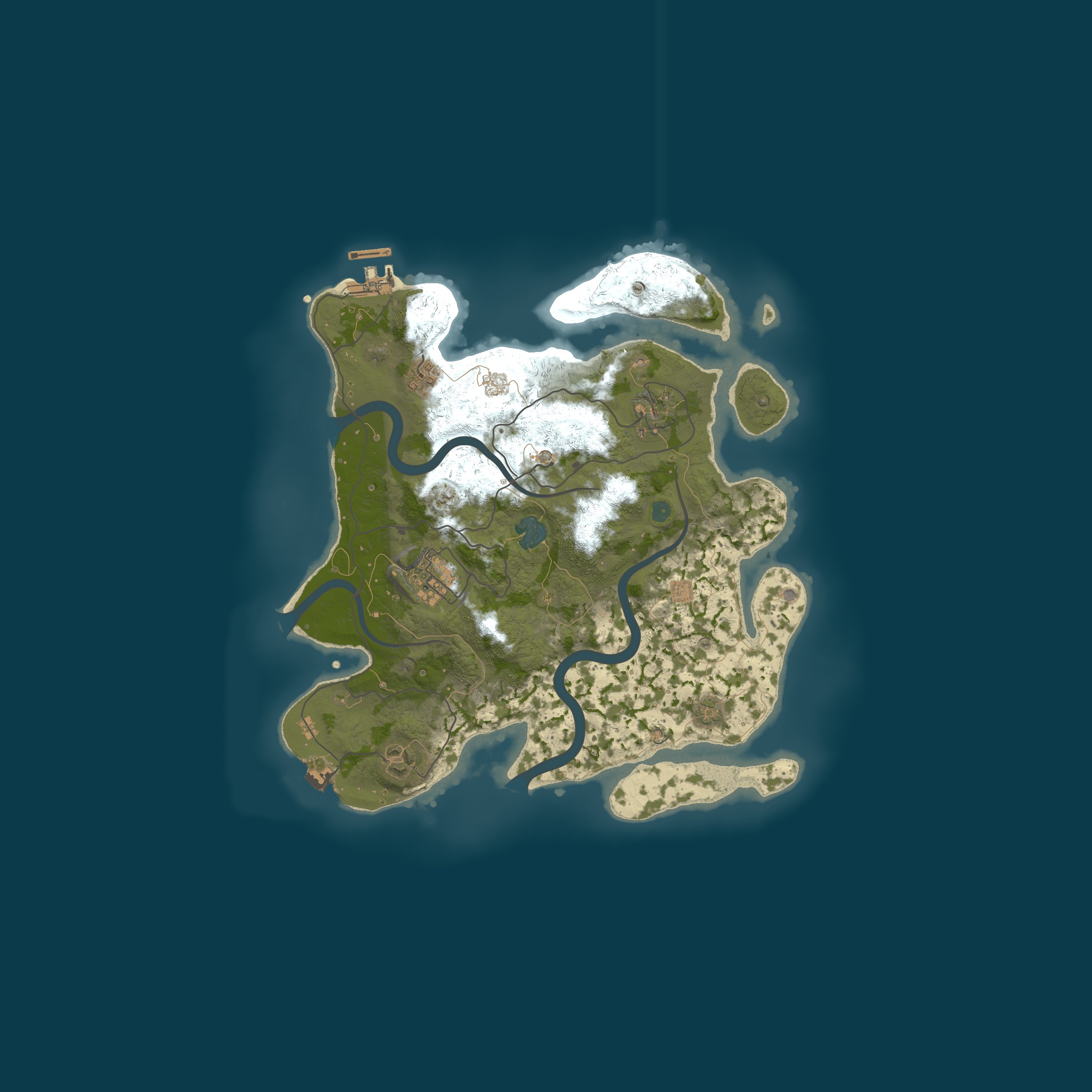 Карта сервера