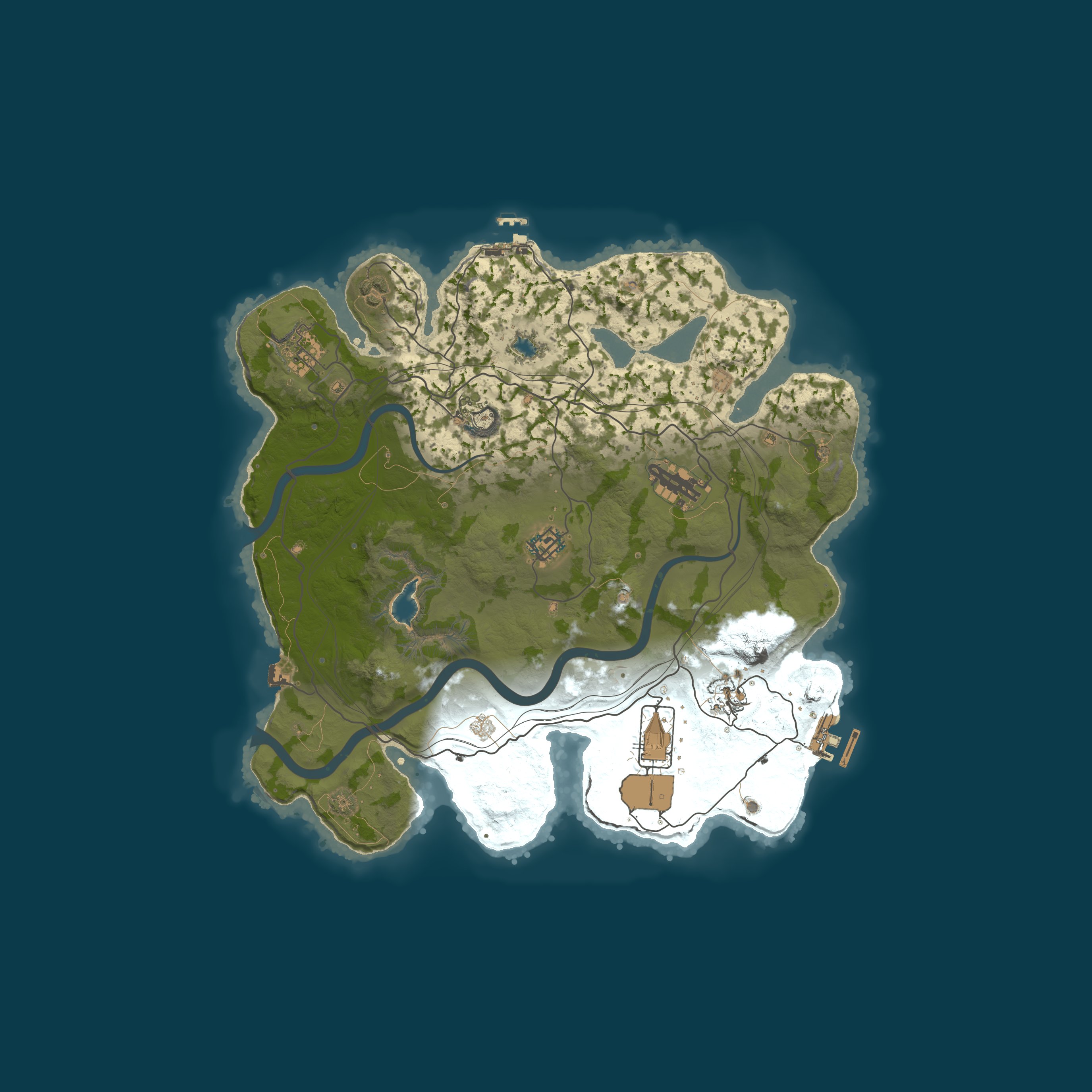 Map for BRUTAL RUST | MAIN