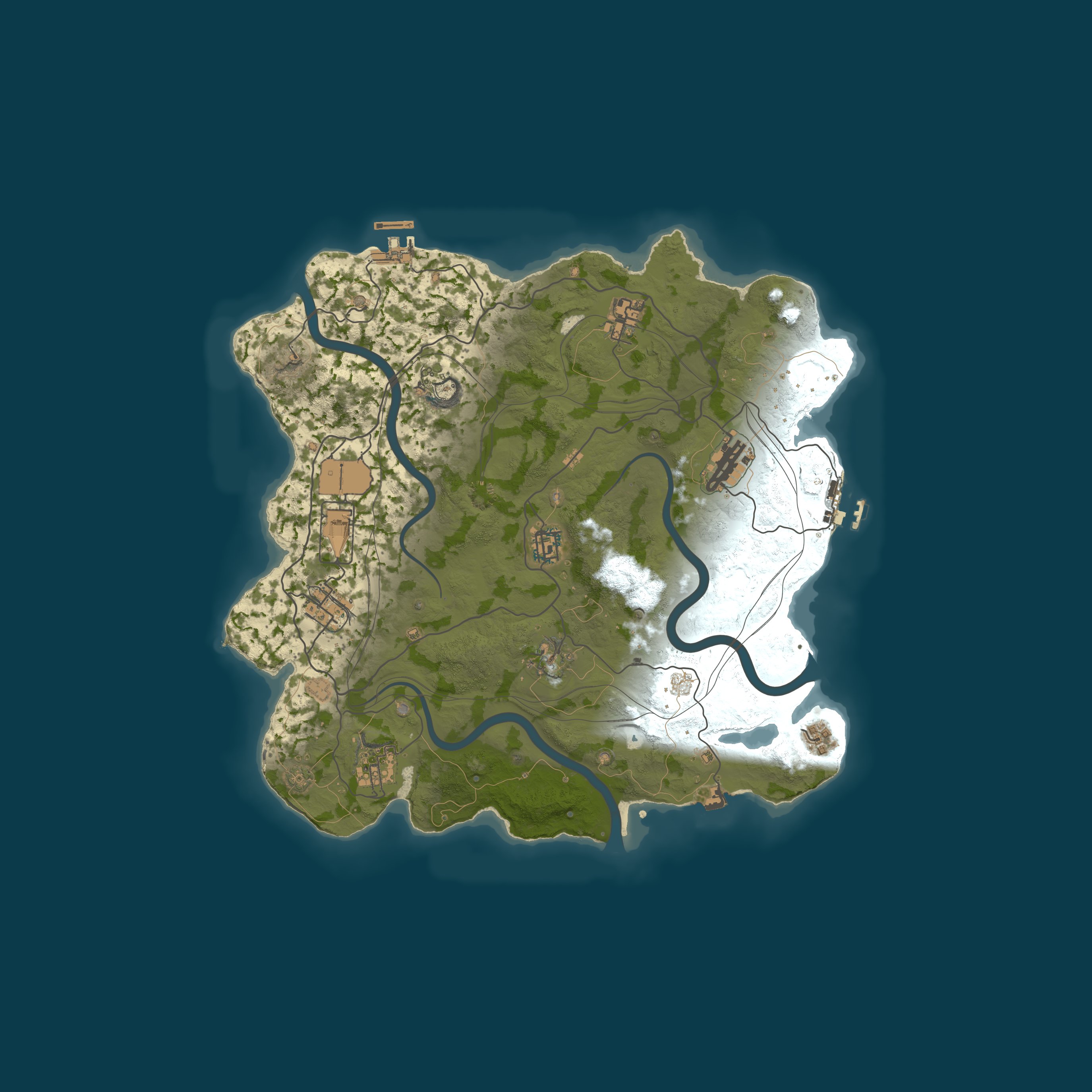 Map for Bestrust Solo/Duo/Trio/Quad/Max5 2x #7 | NEXT FULLWIPE in 10 ho