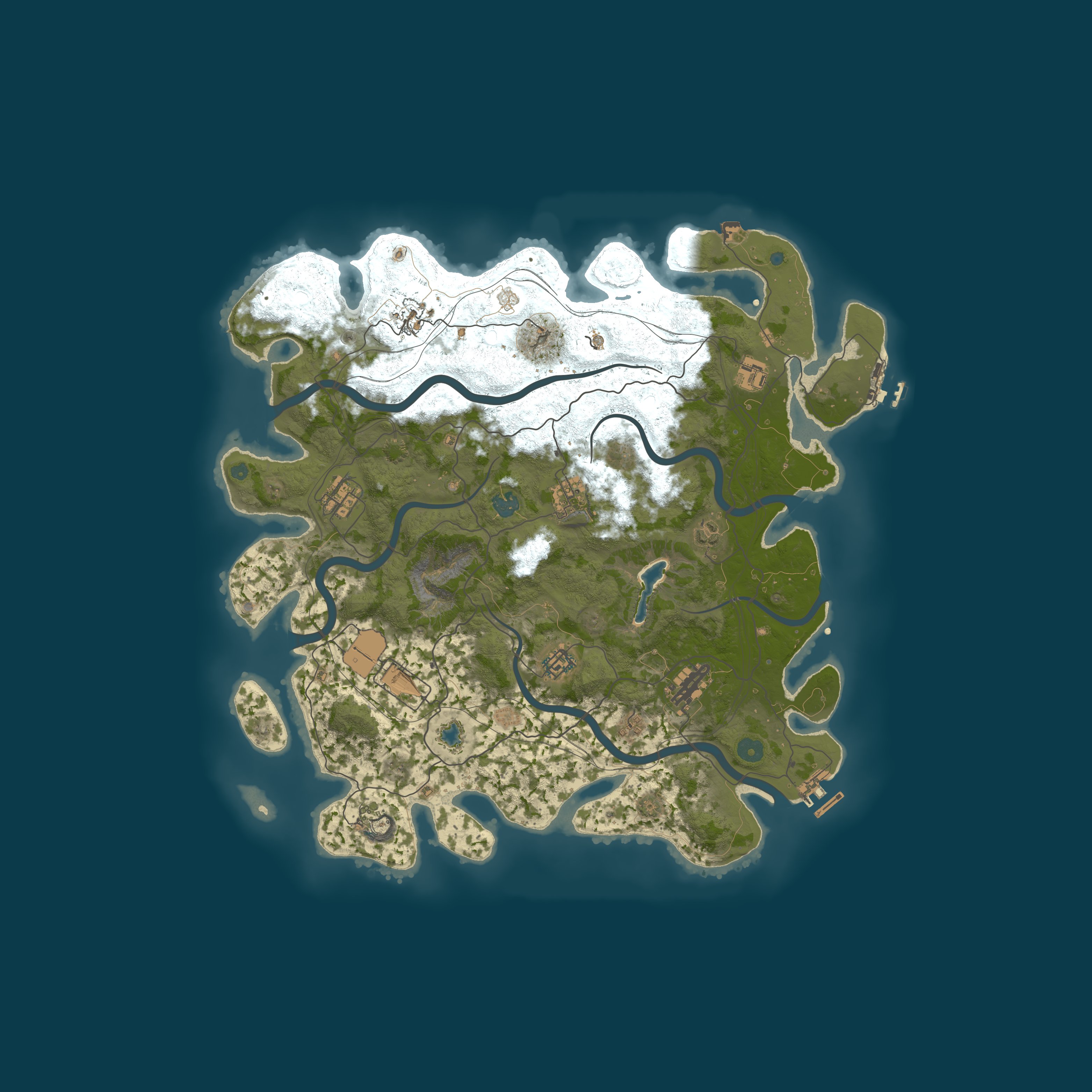 Map for 『雪世界』|7.7新档|独狼|双人|萌新友好|
