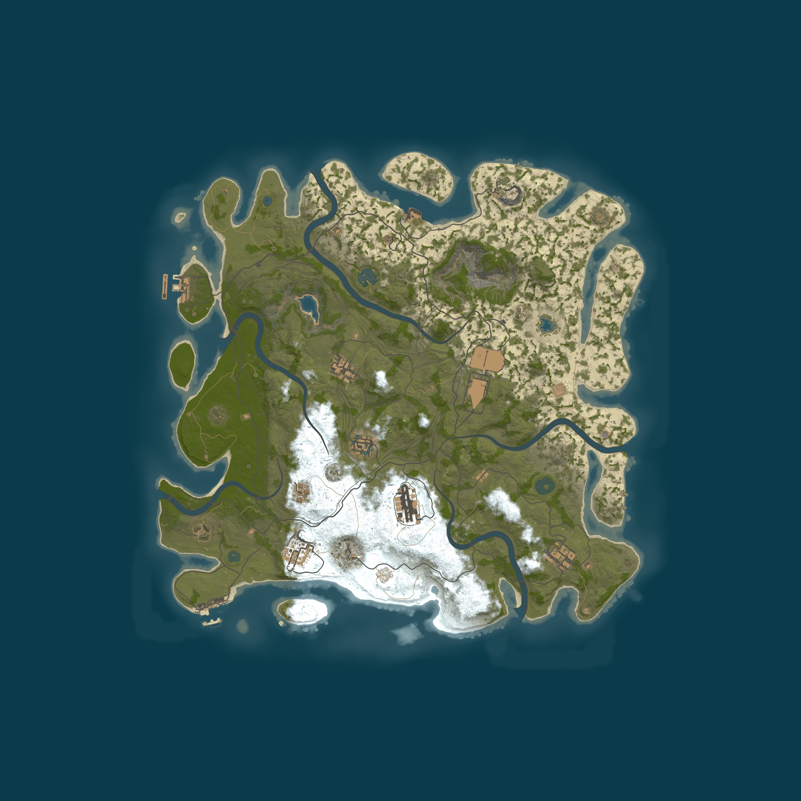 Map for SunFlower #1 PvE