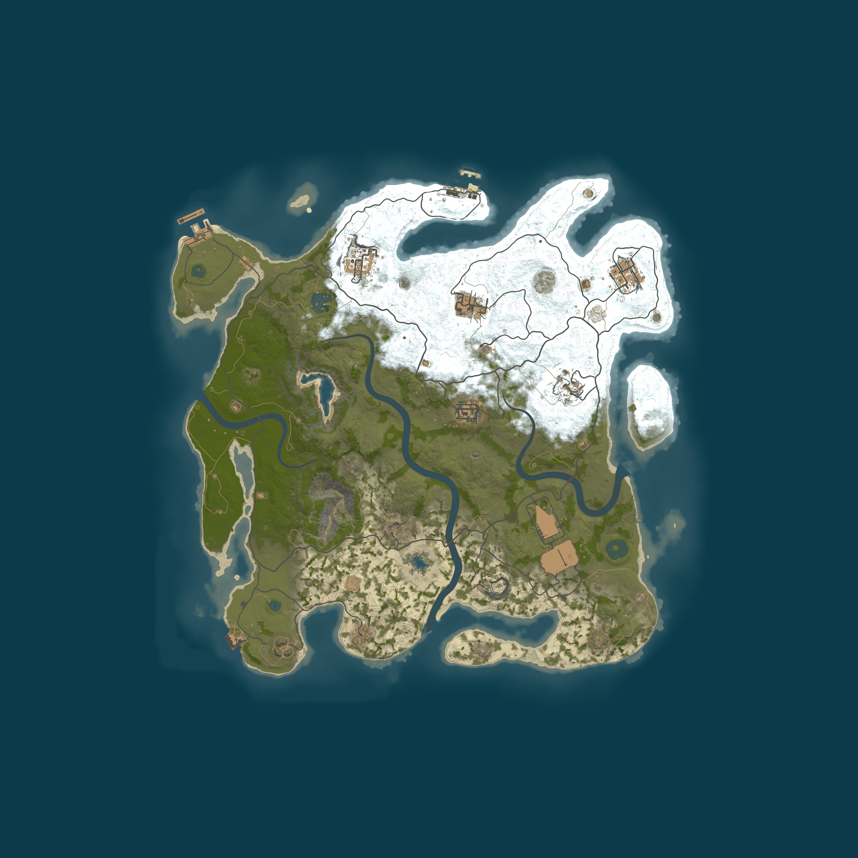 Map for [SEA] Malaysia Noobie Rust [Weekly] [Vanilla]