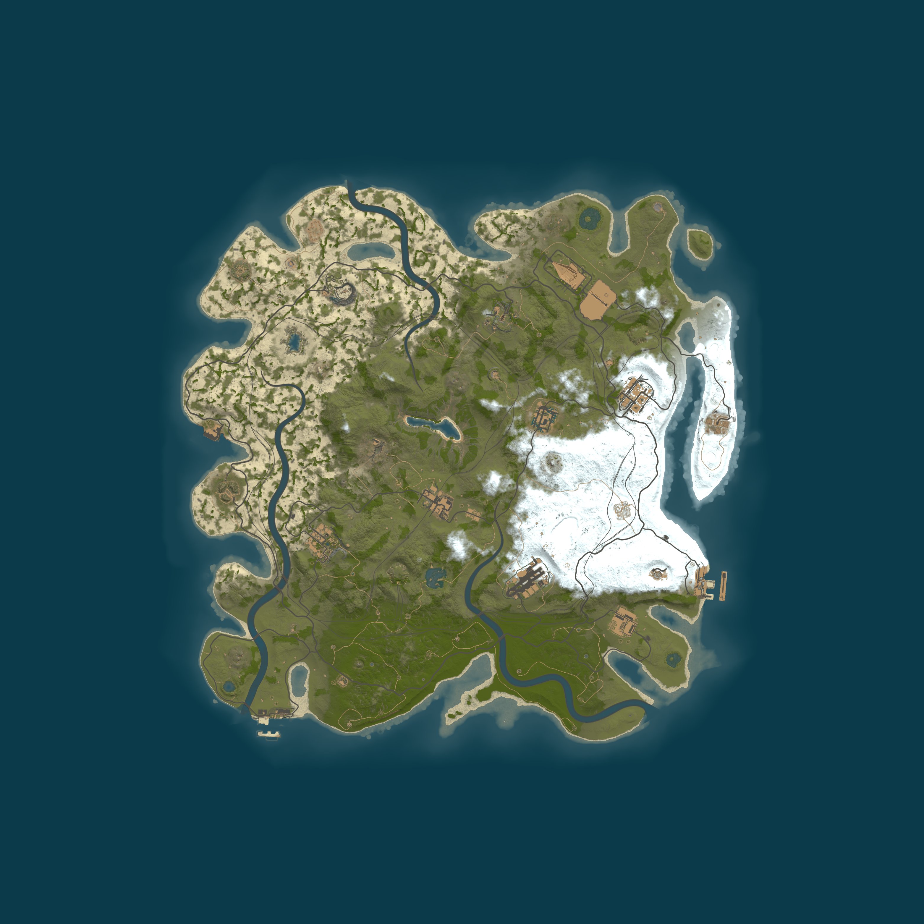 Procedural Map map