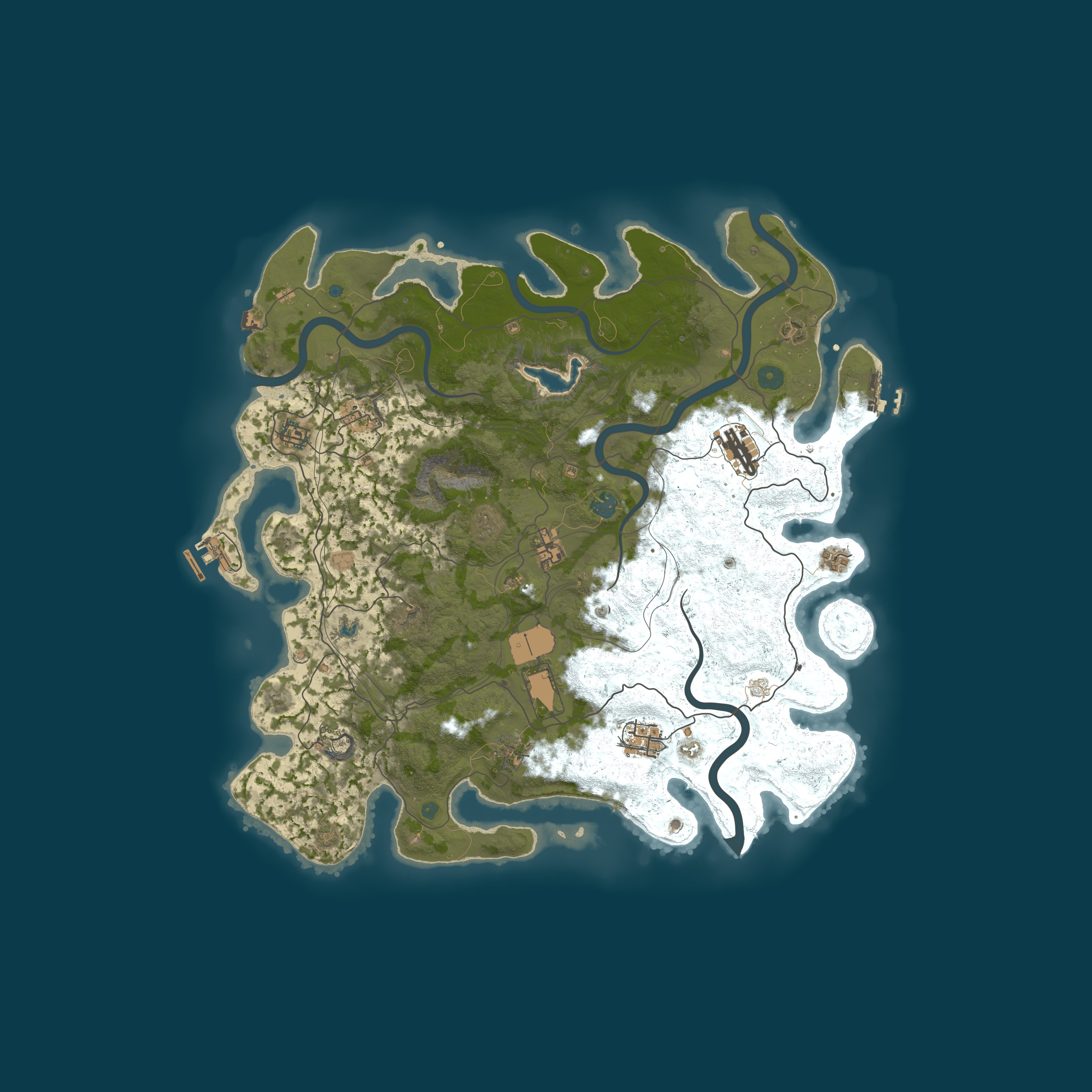 Карта сервера