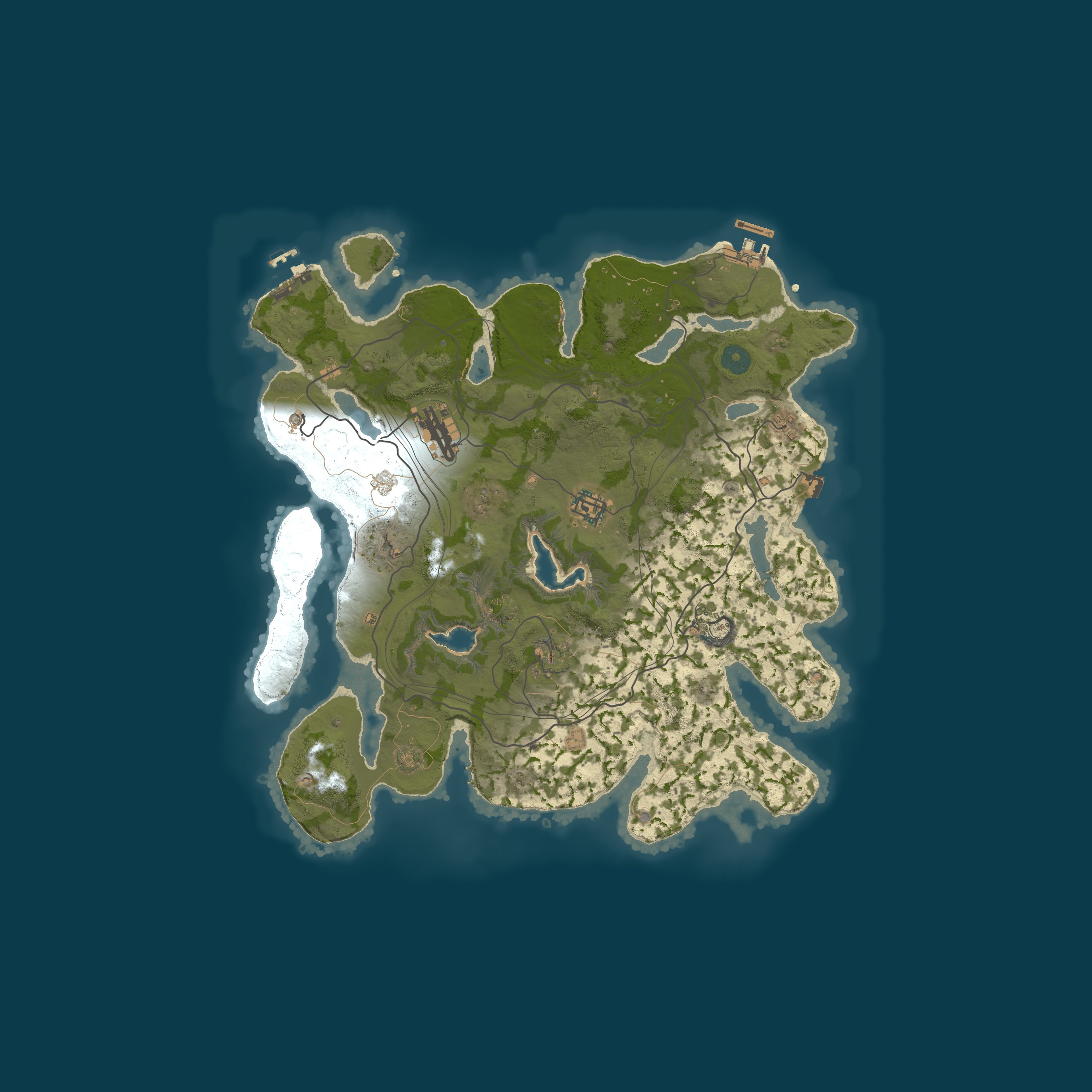Rust map 3500/1337