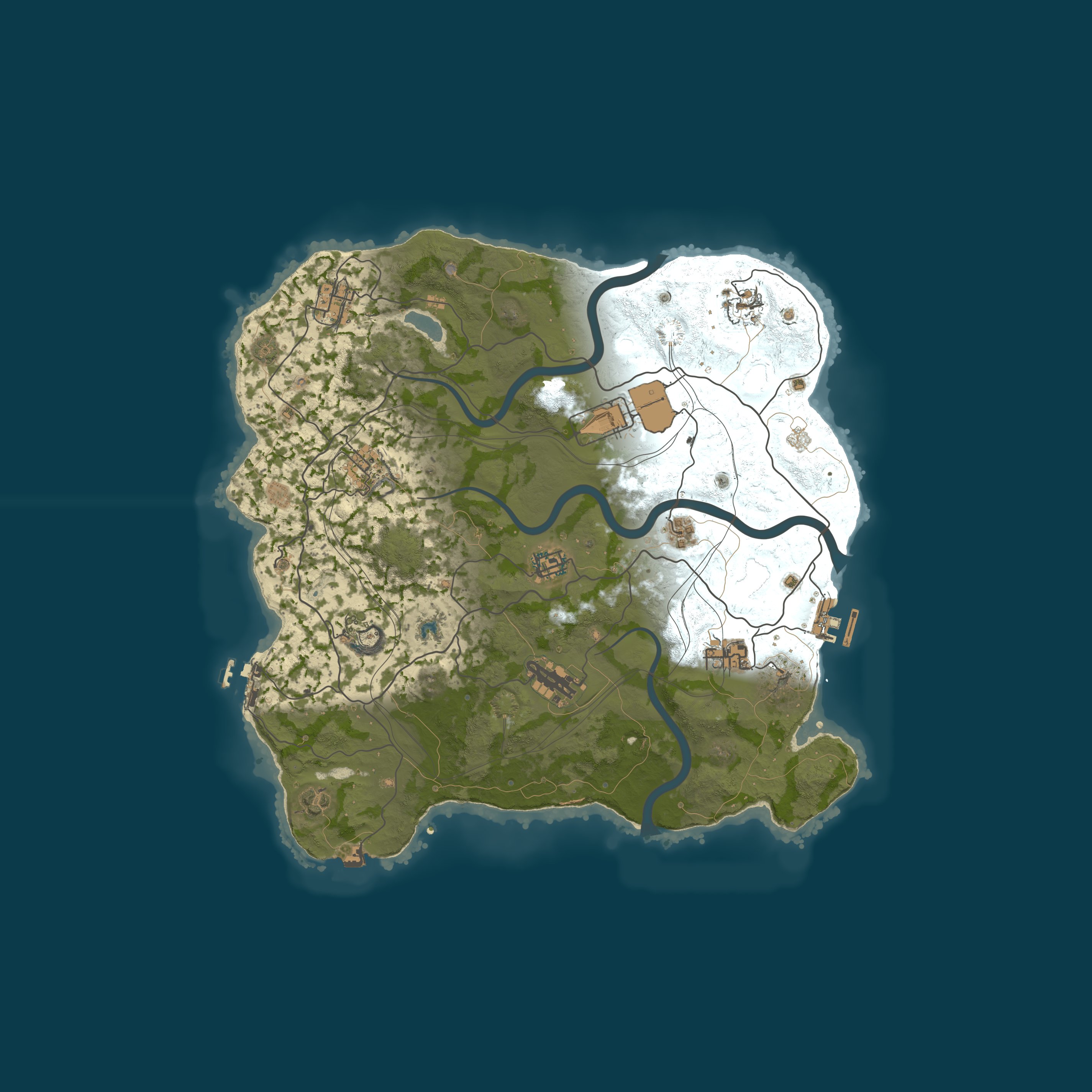 Map for WARBANDITS.GG 3X |Solo/Duo/Trio/Quad/Max5|LootX3| JUST WIPED