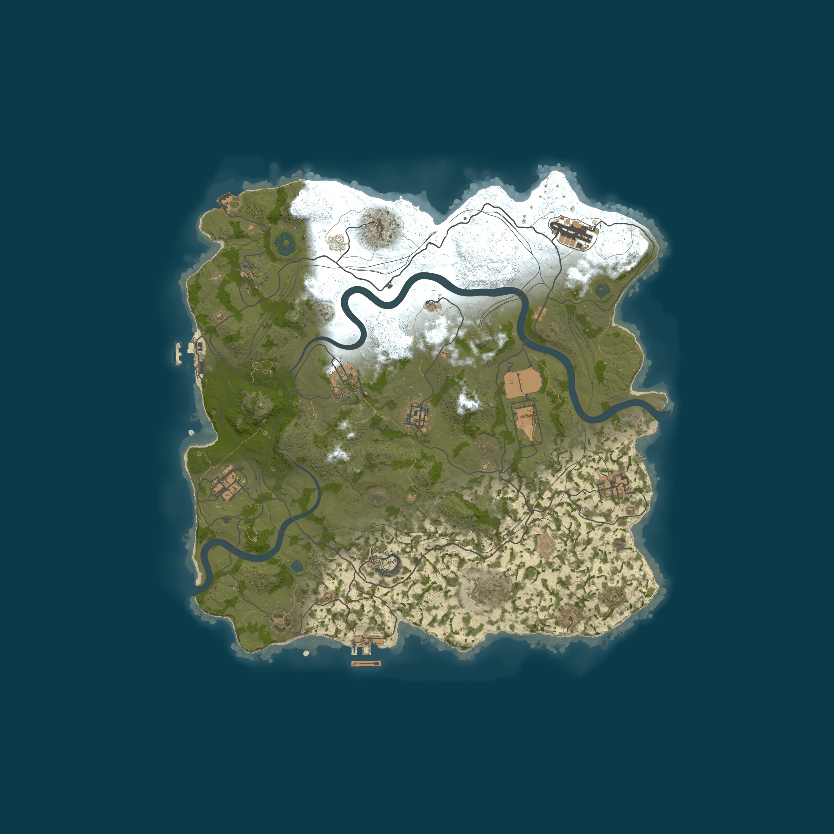 Map for WEREWOLF GAMING.CO 5x Solo/Duo/Trio/Quad/Max5|TP|Lootx5|WIPED