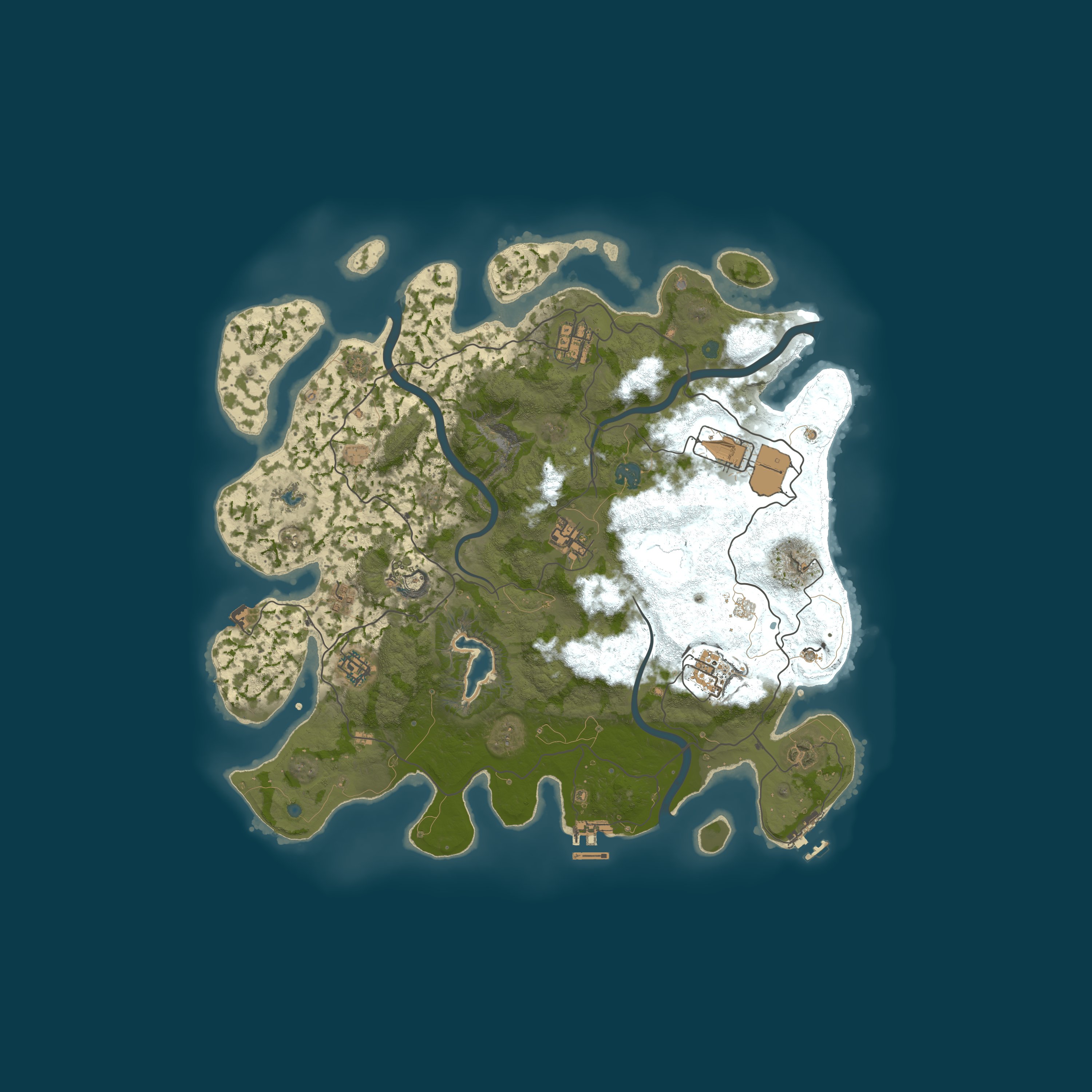 Rust map 4000/546436