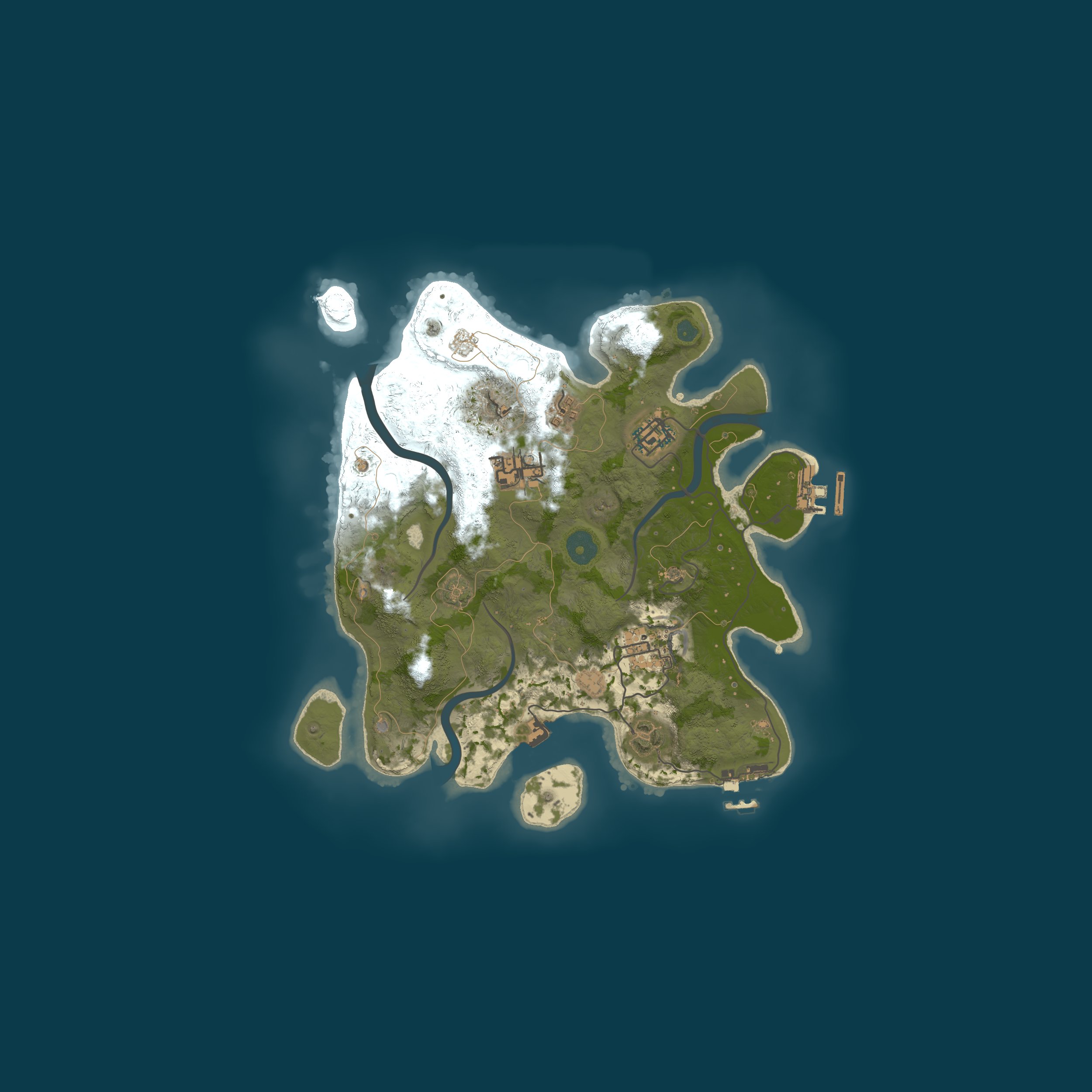 Map for T-RUST x2 | Solo/Duo | Weekly | Vanilla+ RU/EU