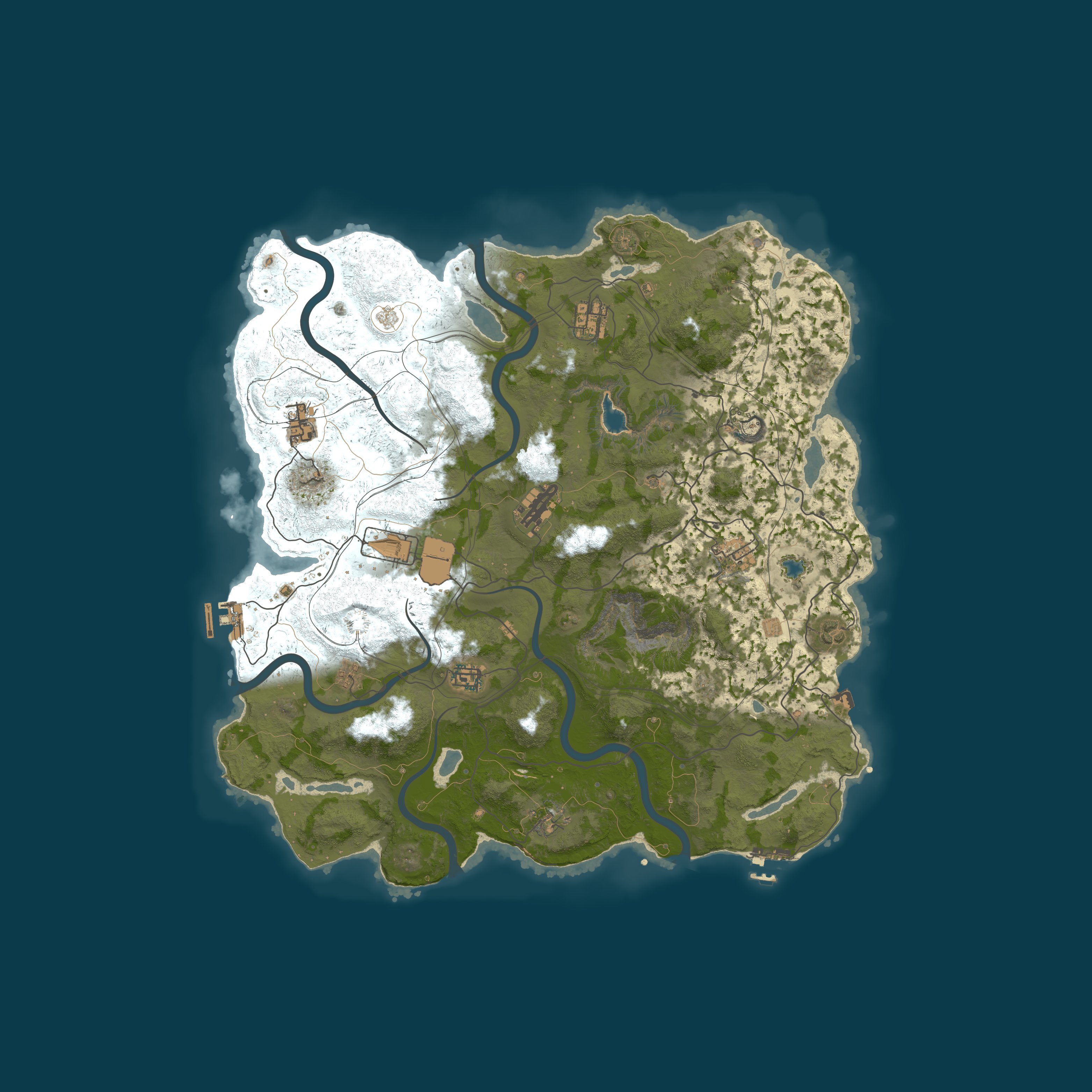 Map for Rustoria.co - EU East Medium