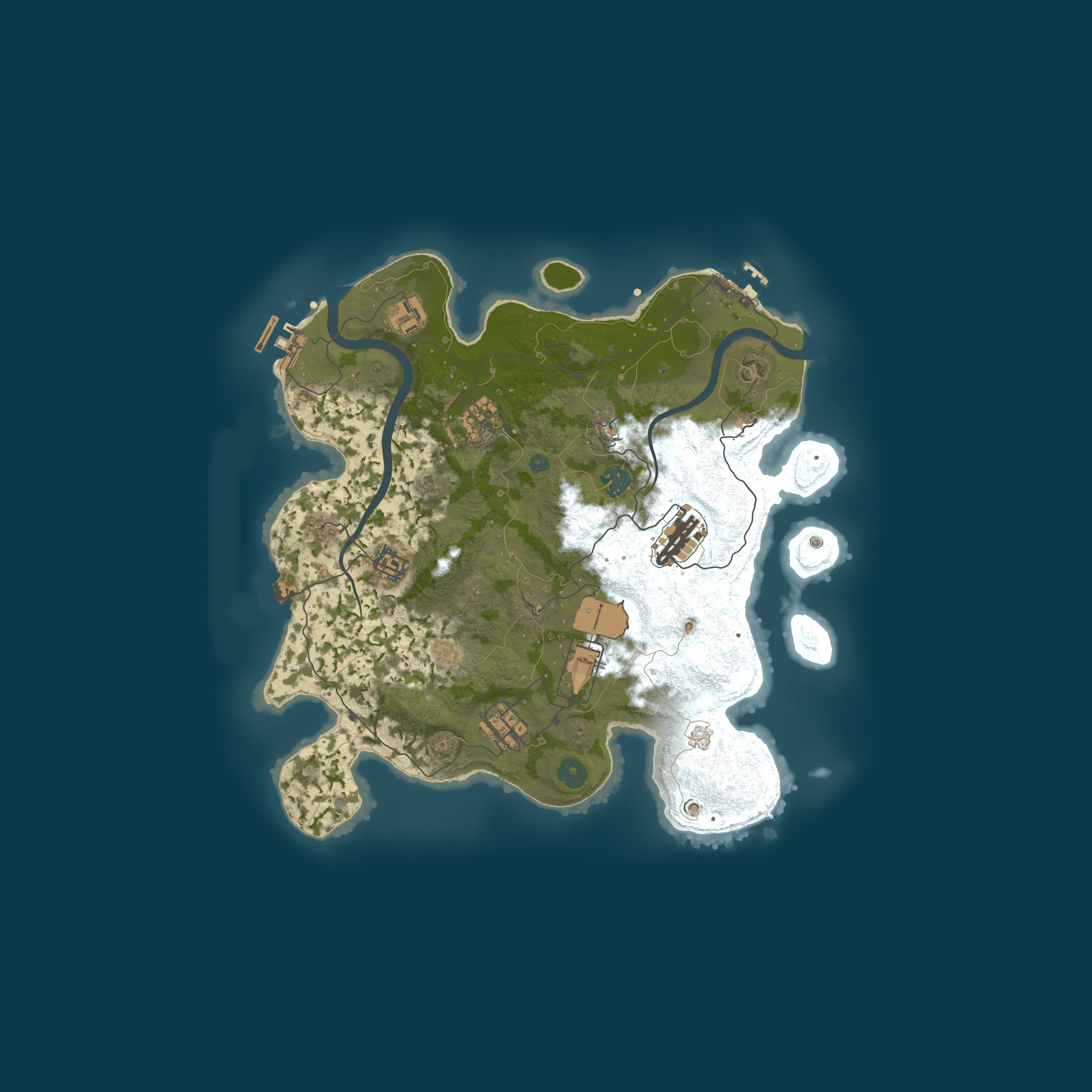 Rust map 3500/41239