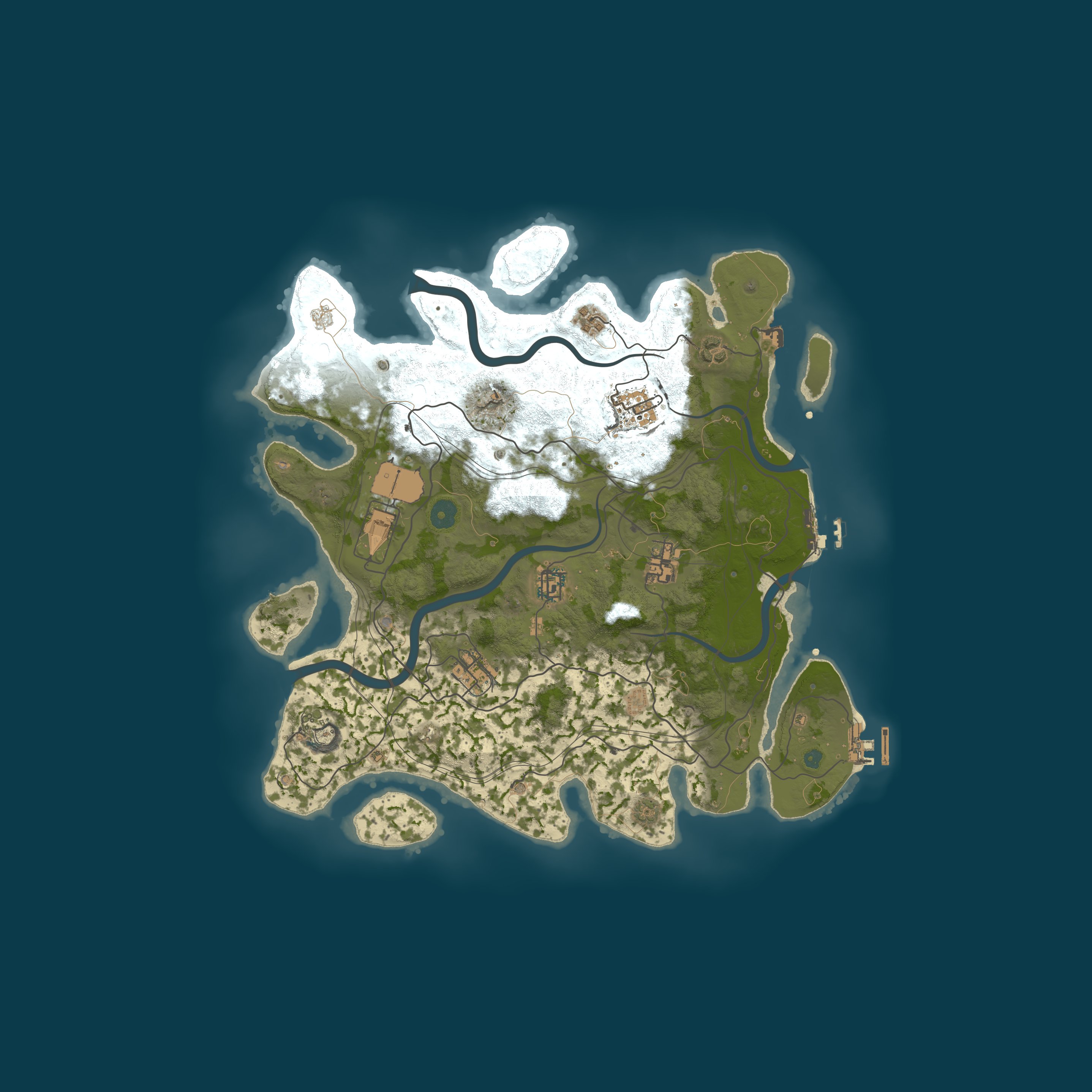 Map for [RU] RUST WAY CHILL X2 | NO LIMIT | КЕЙСЫ
