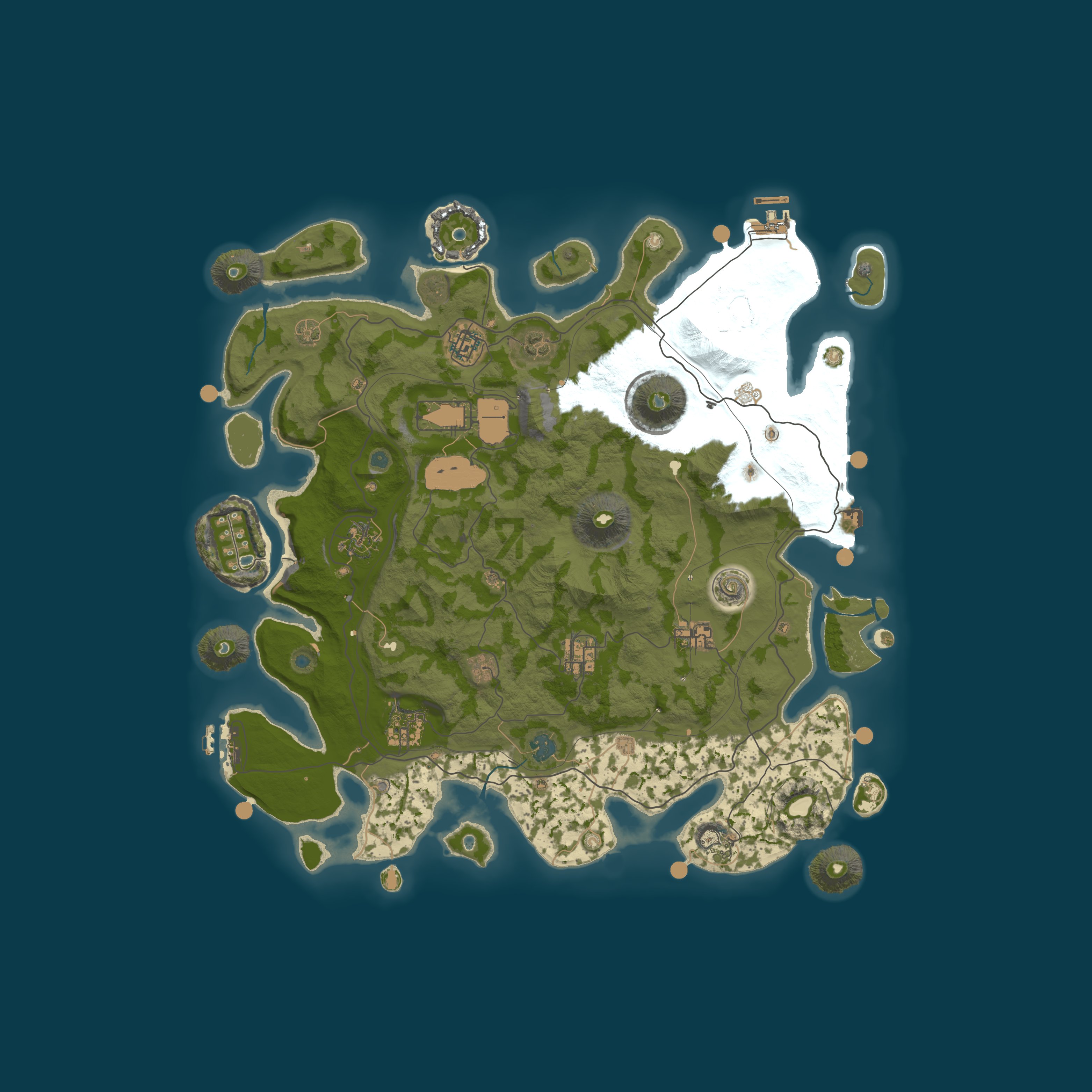 Map for NEW RUST Server PvE [RAID/ZOMBIE/PLUGIN/KIT]