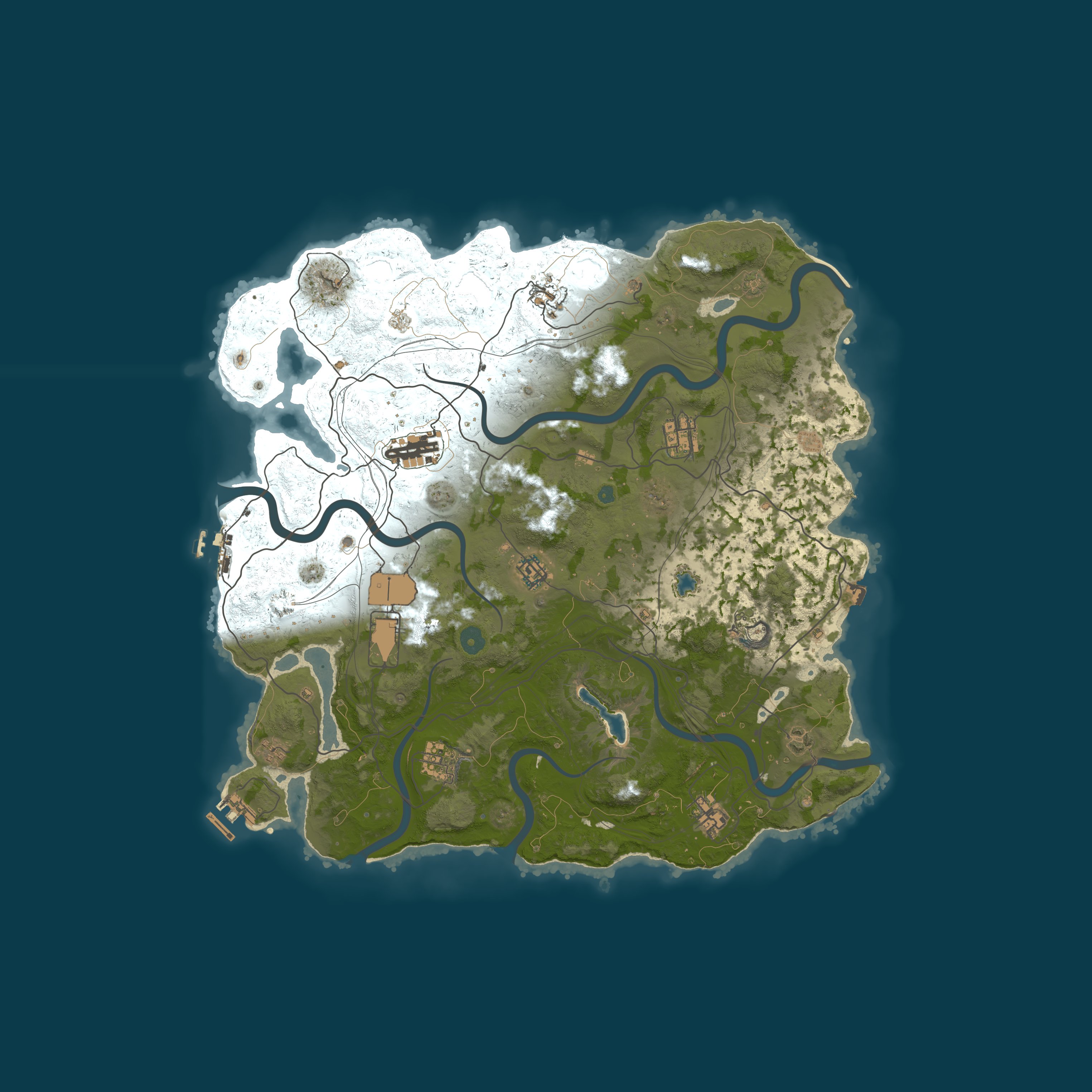 Карта сервера