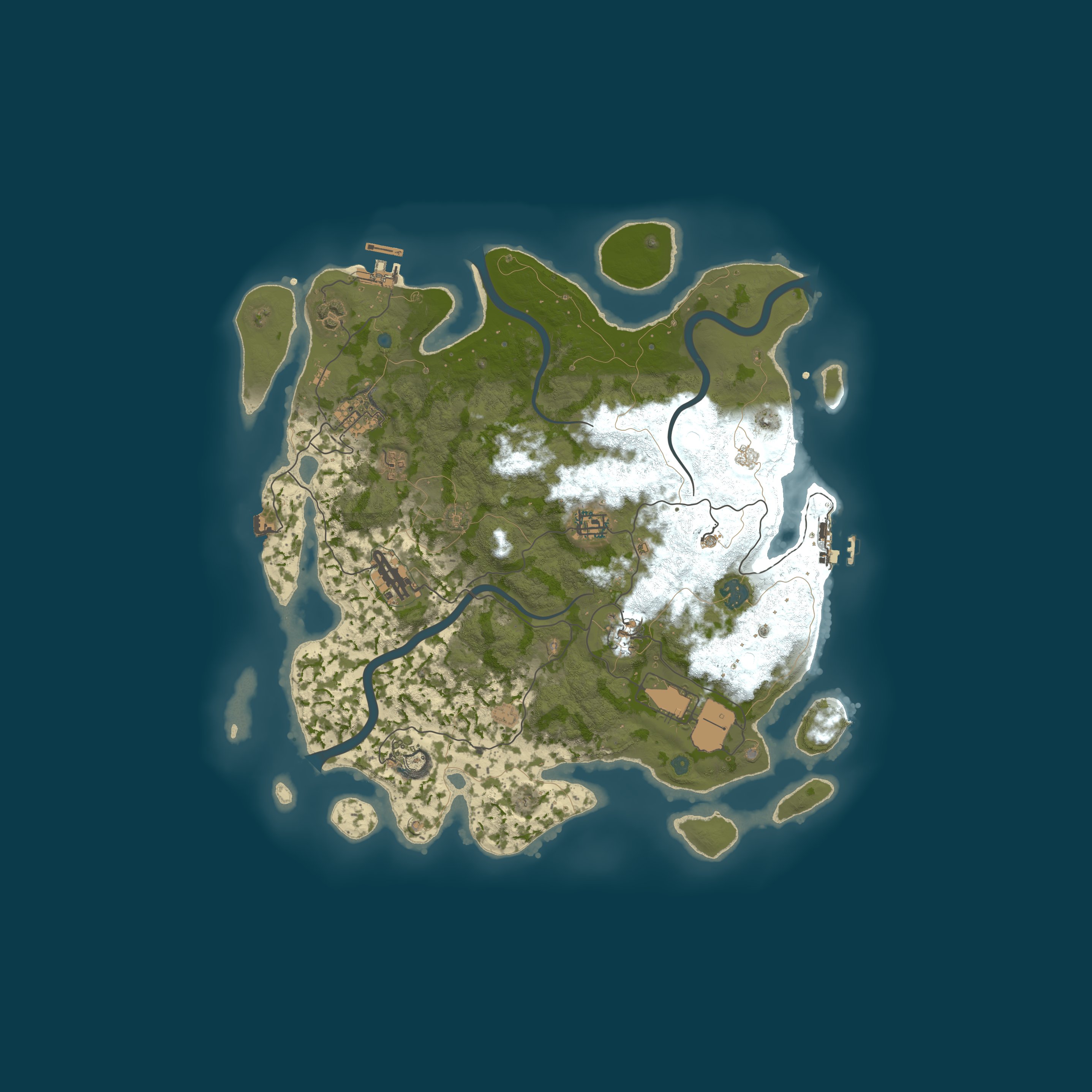 Map for CYBR.TO Fun Battlefield x1000000 | Loadouts | AimTrain | PVP