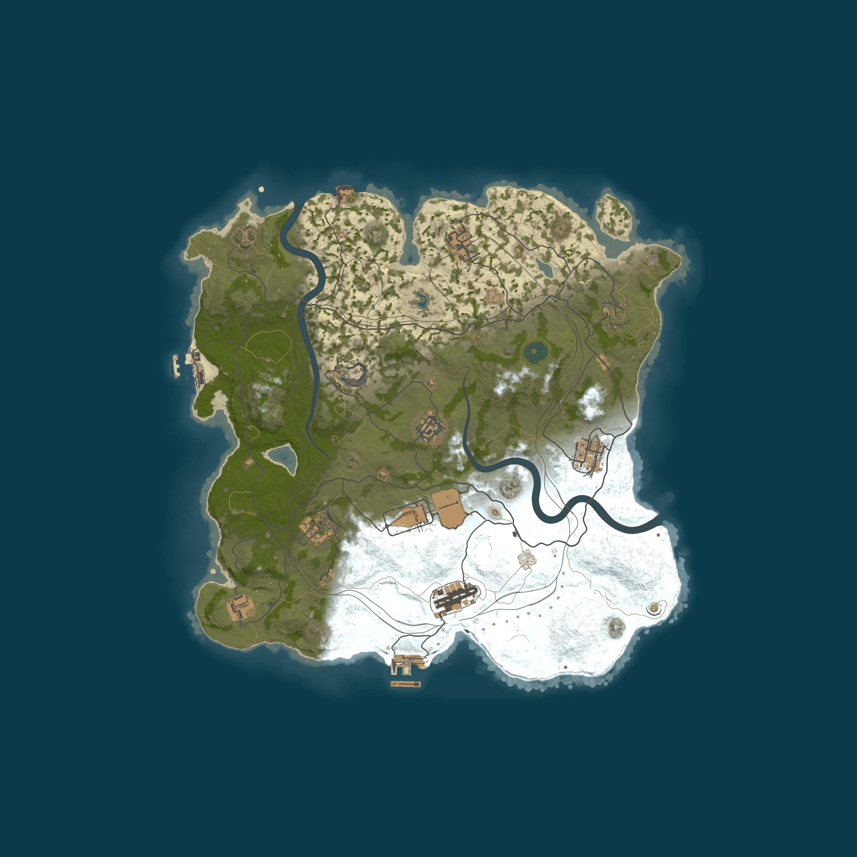 Rust map 3700/1337