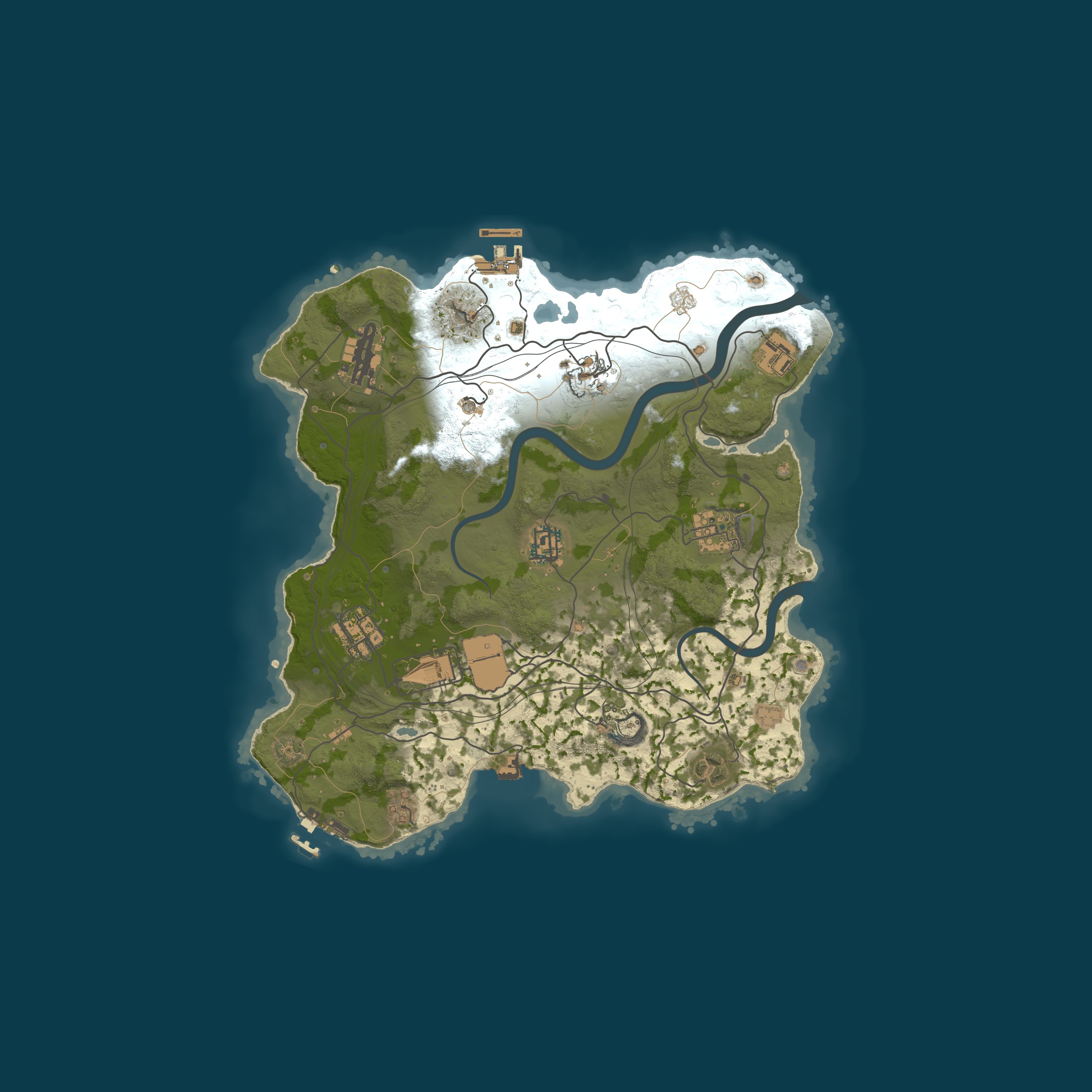 Rust map 3100/1337