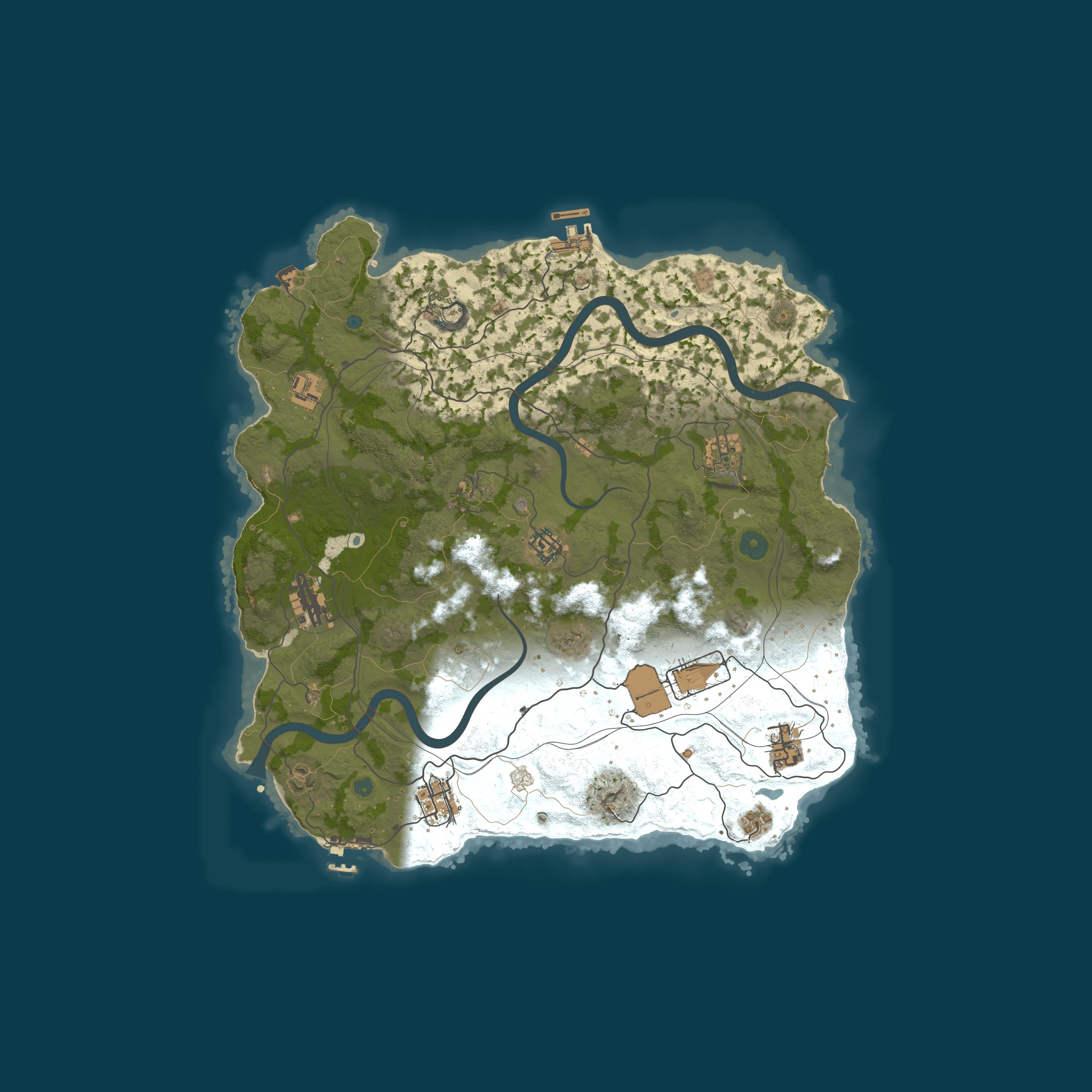 Rust map 3700/1337