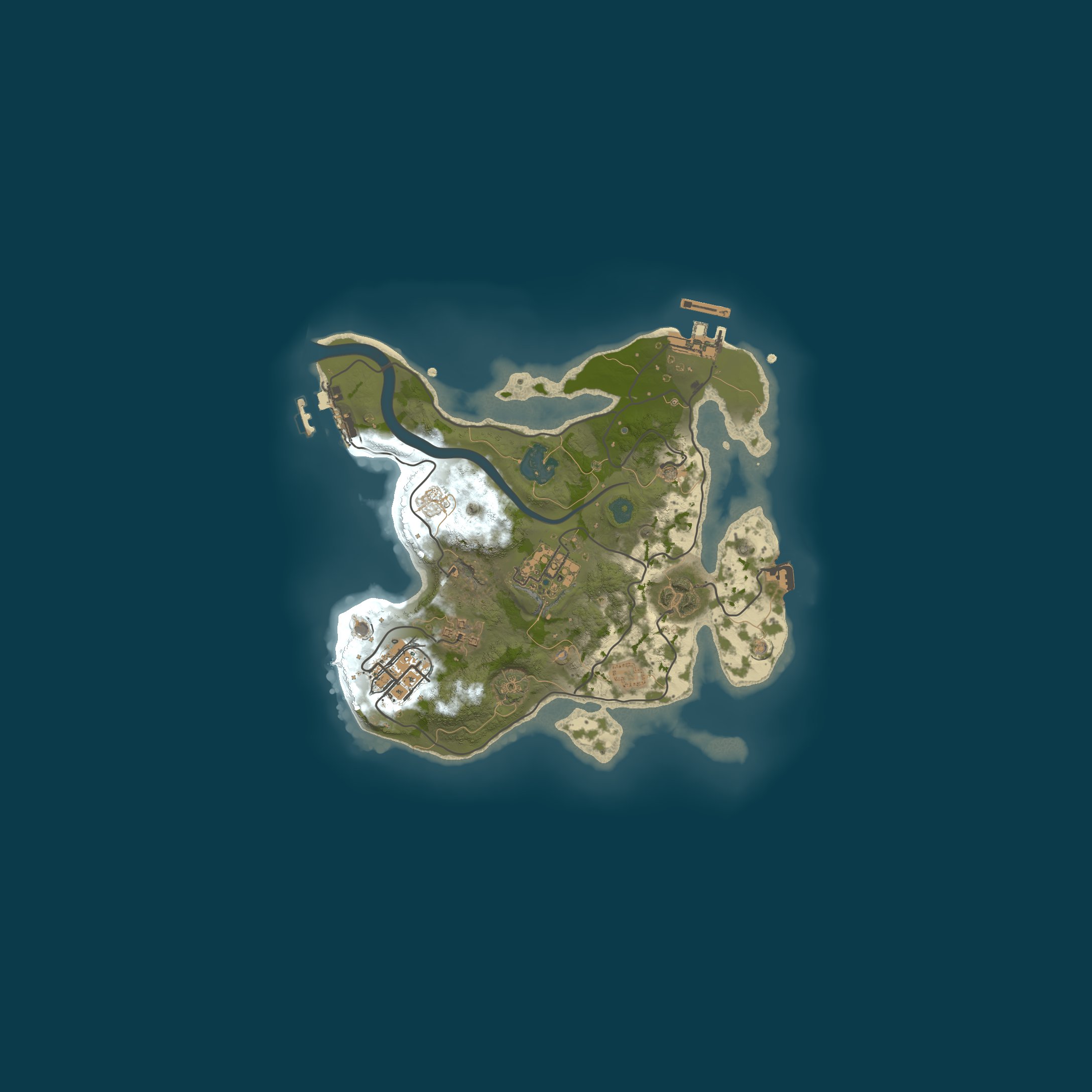 Procedural Map, size 2350, seed 515824517