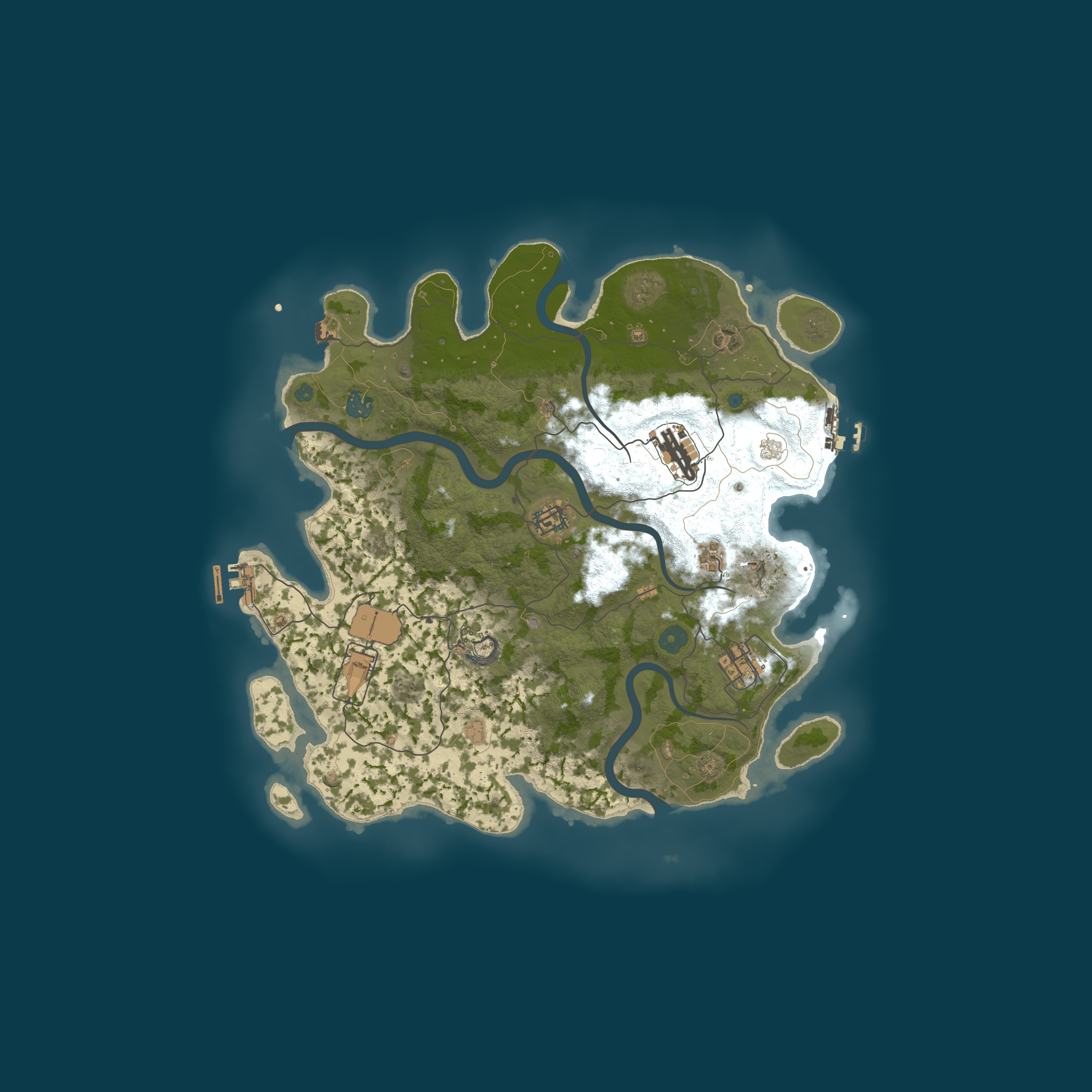 Map for [US East] Facepunch Premium Small 1