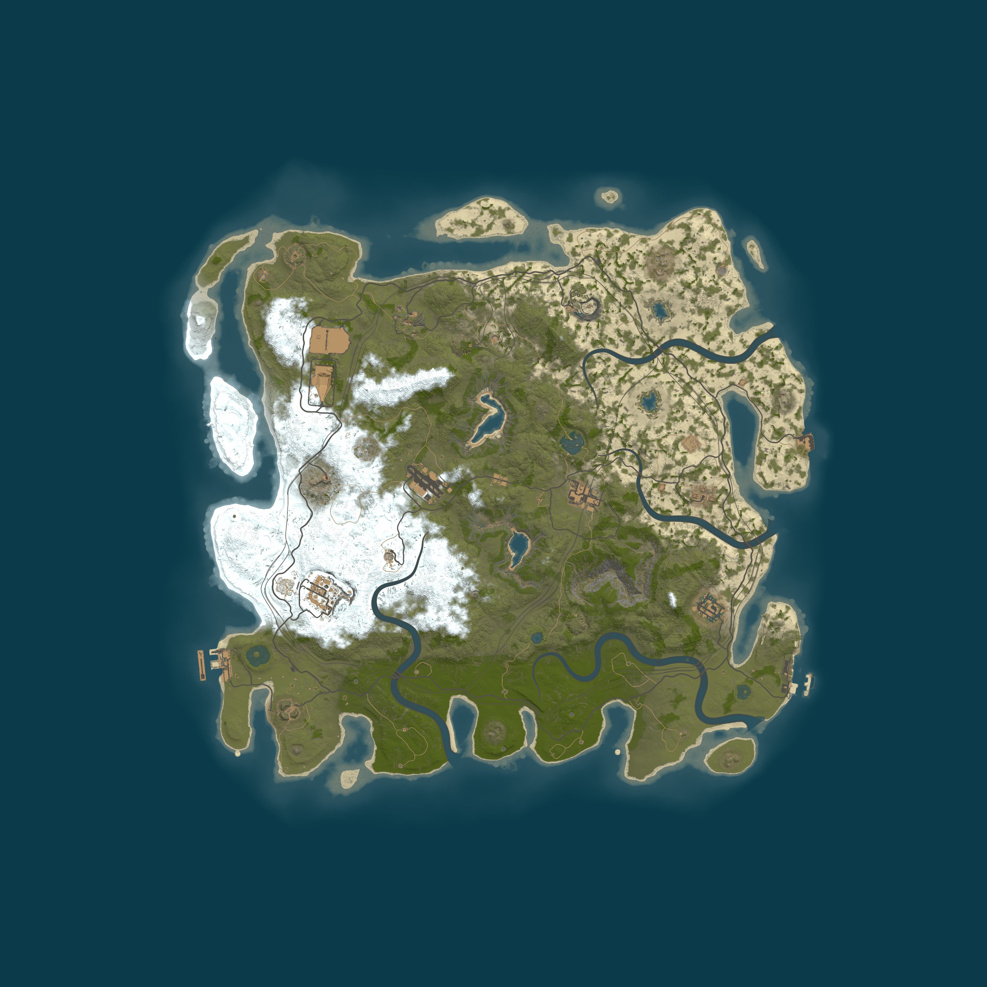 Map for King's Gambit