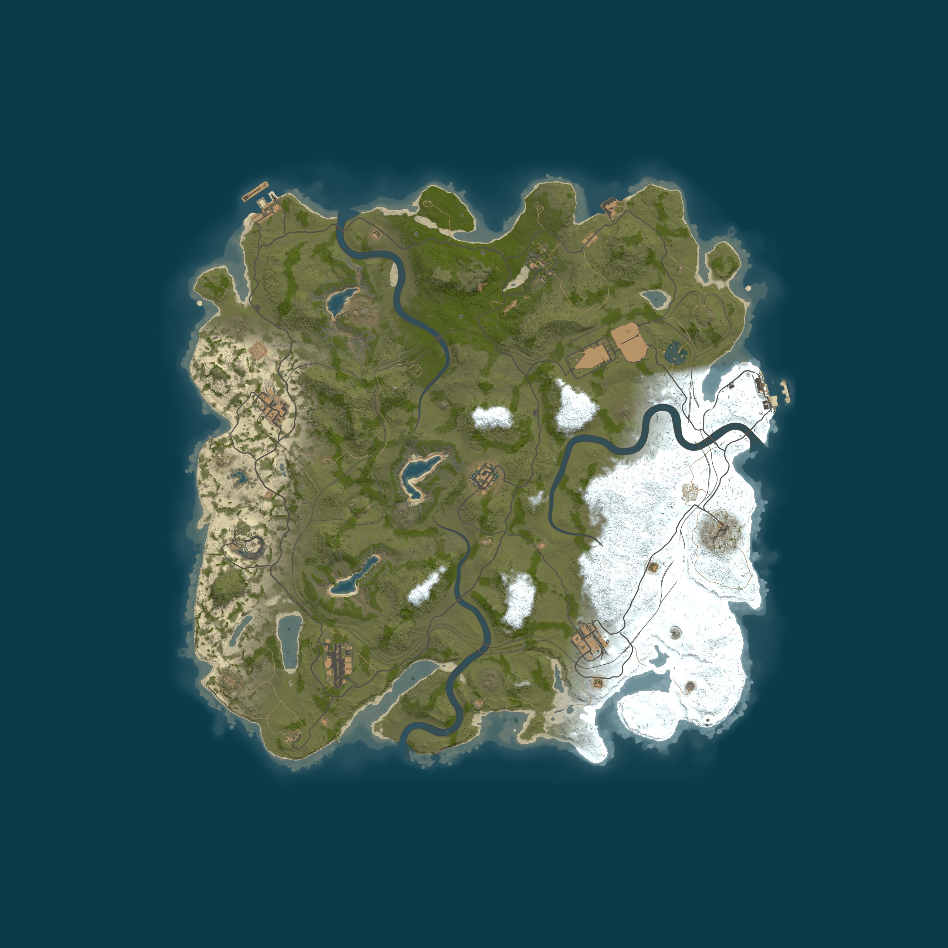 Карта сервера