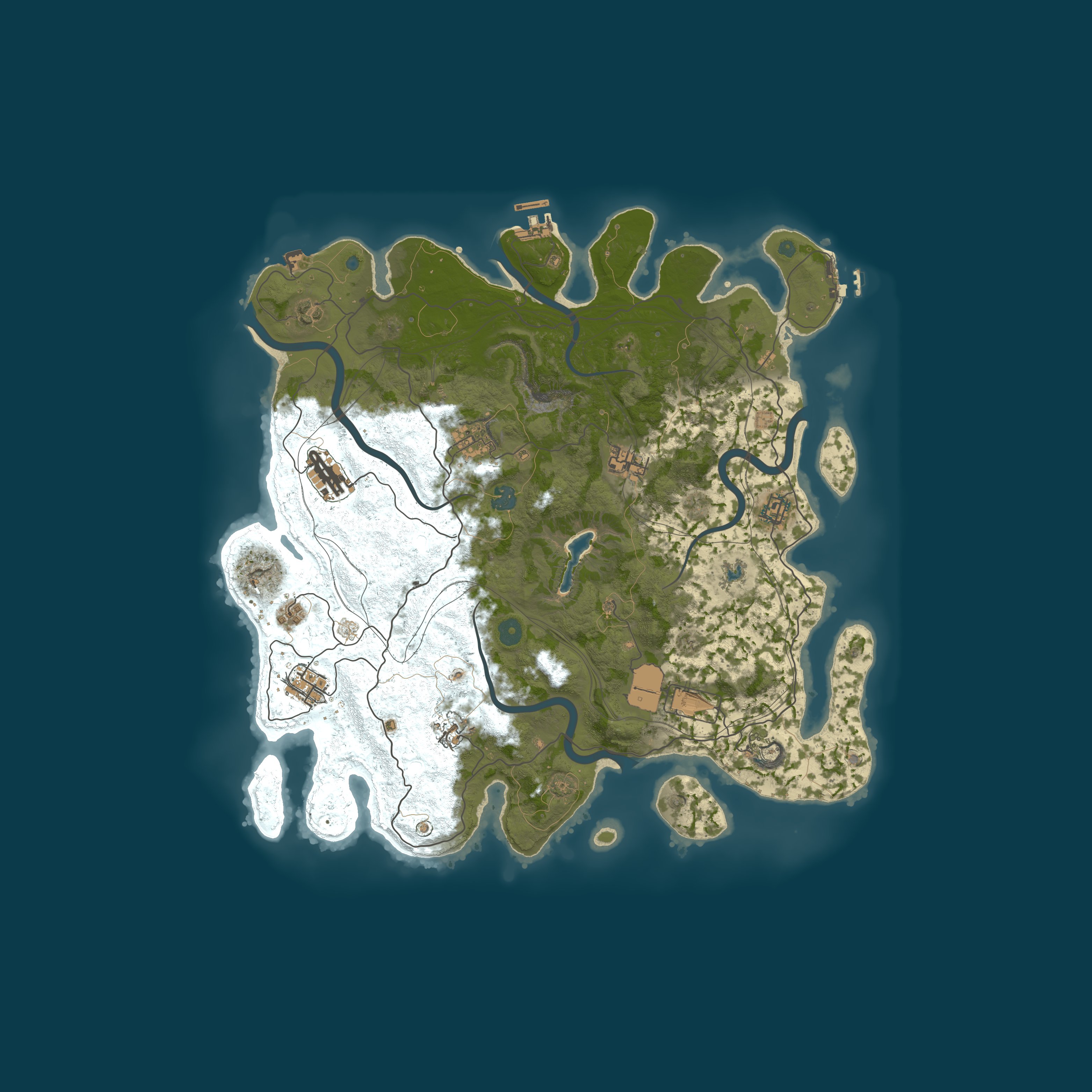 Map for [PVE] PARADISE | КЛАССИКА | ДЛЯ НОВИЧКОВ