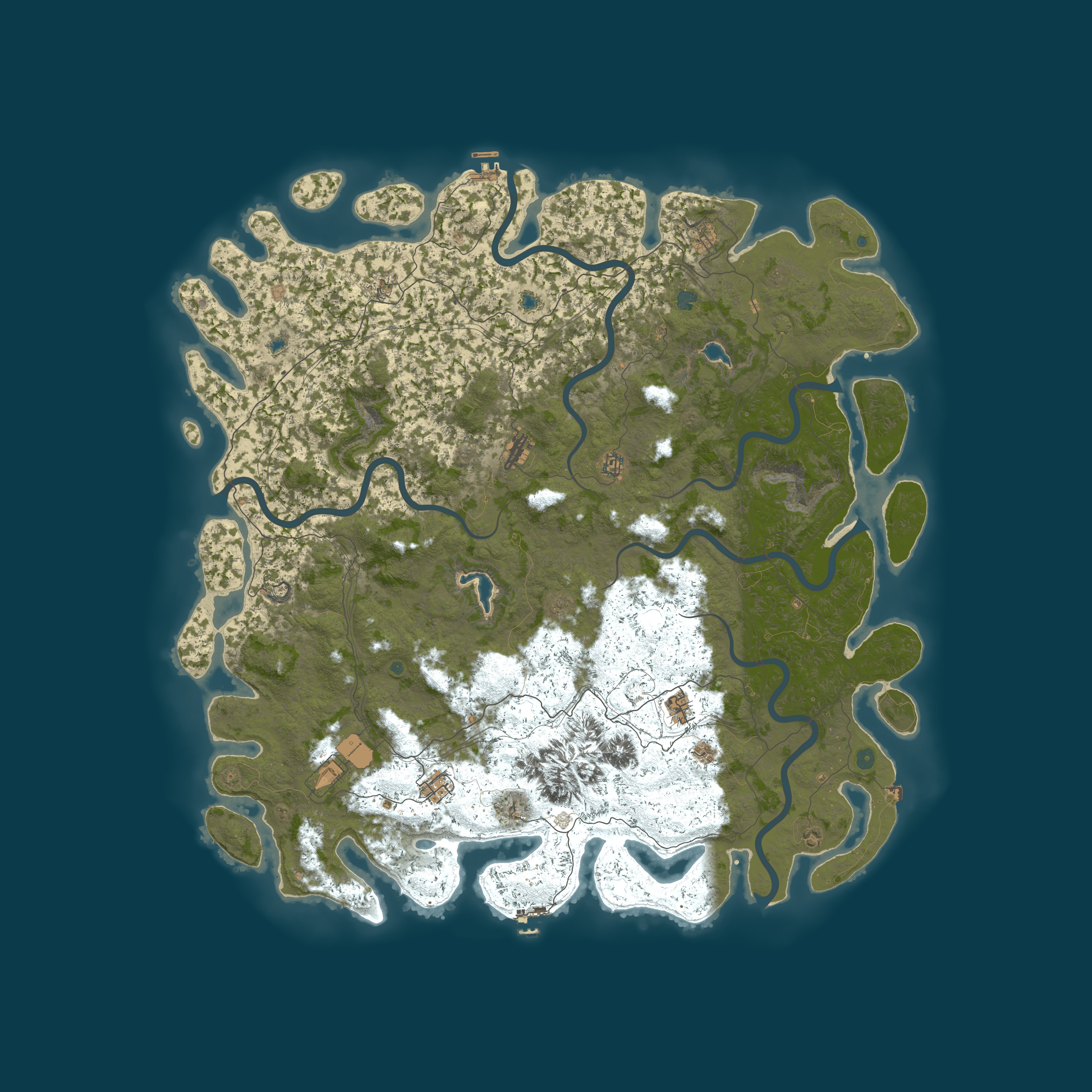 Map for Paradise and Tranquility PvE/PvP with Purge!