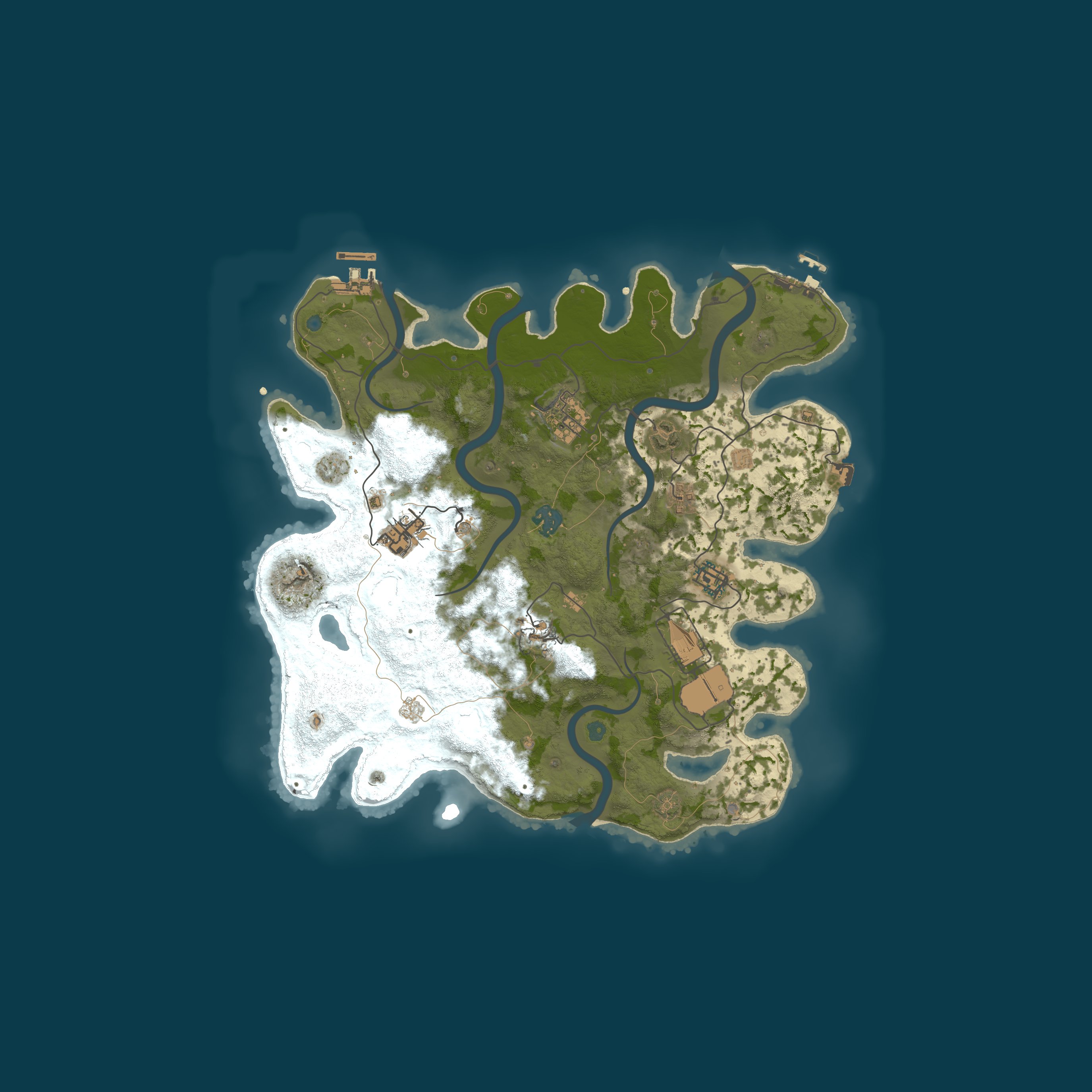 Map for [LATAM] VORTEX 2X | SOLO/DUO | JUST  Full Wipe 13.05 05/13