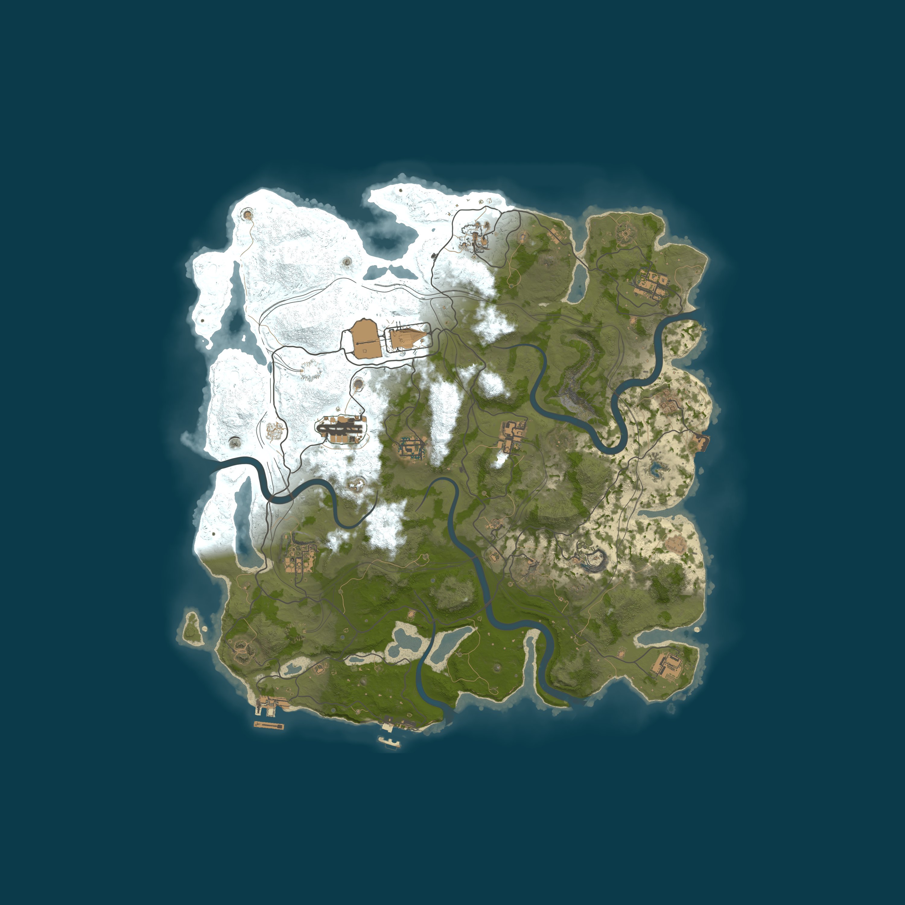 Rusticated Generated Maps