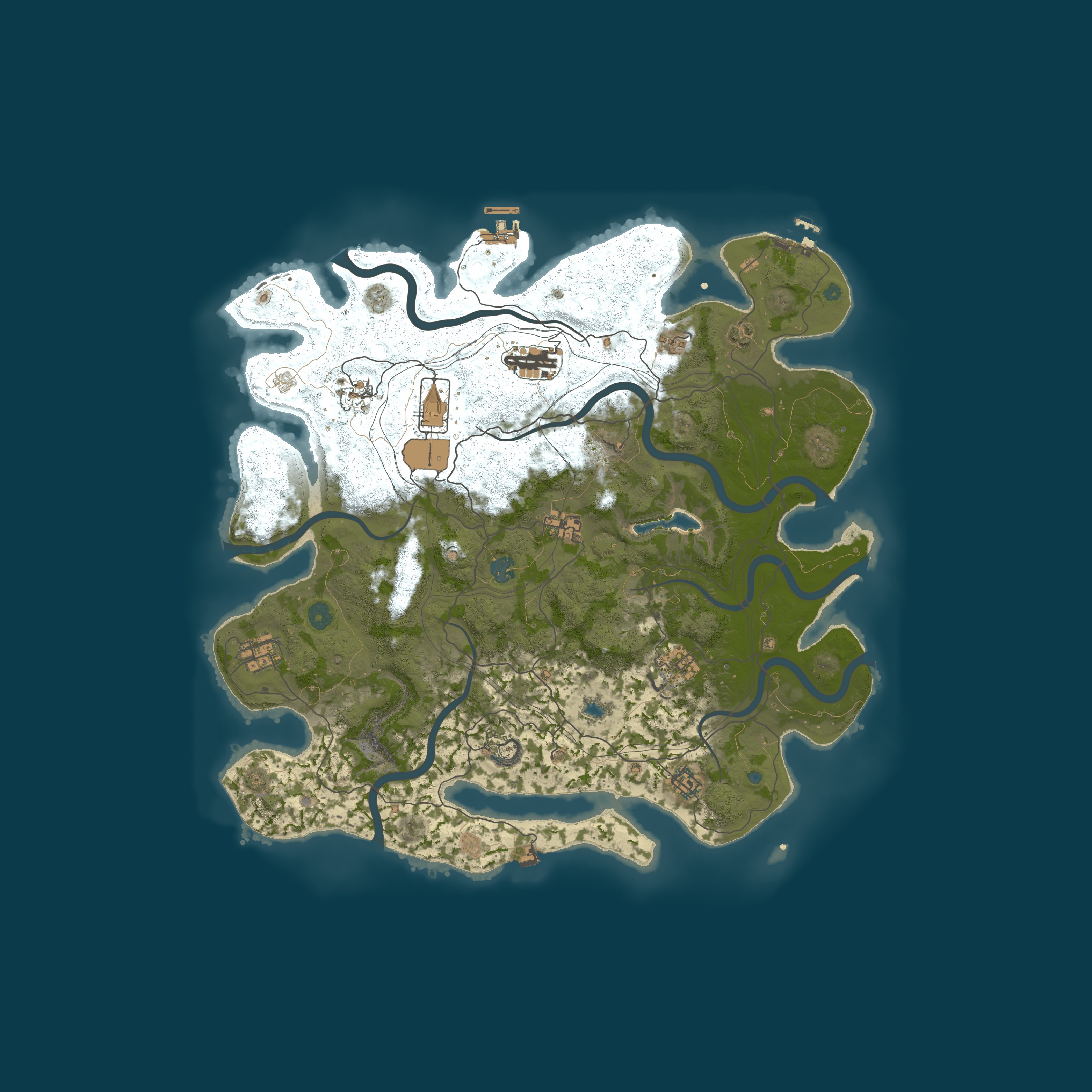 Map for OverRust Classic Solo Duo Trio Quad [Max 4]