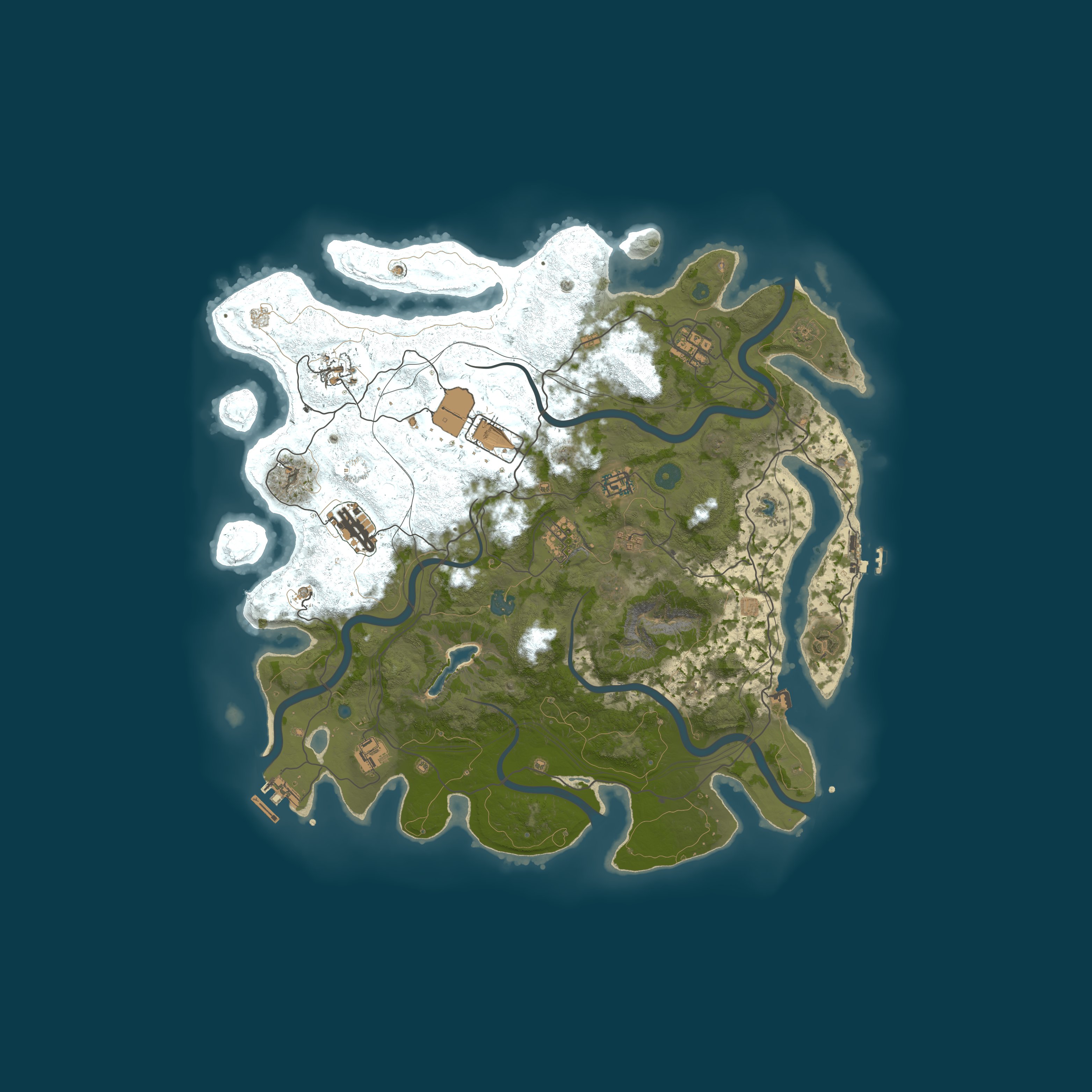 Map for 1Rust-w | Wipe 02.07.2026 | Classic