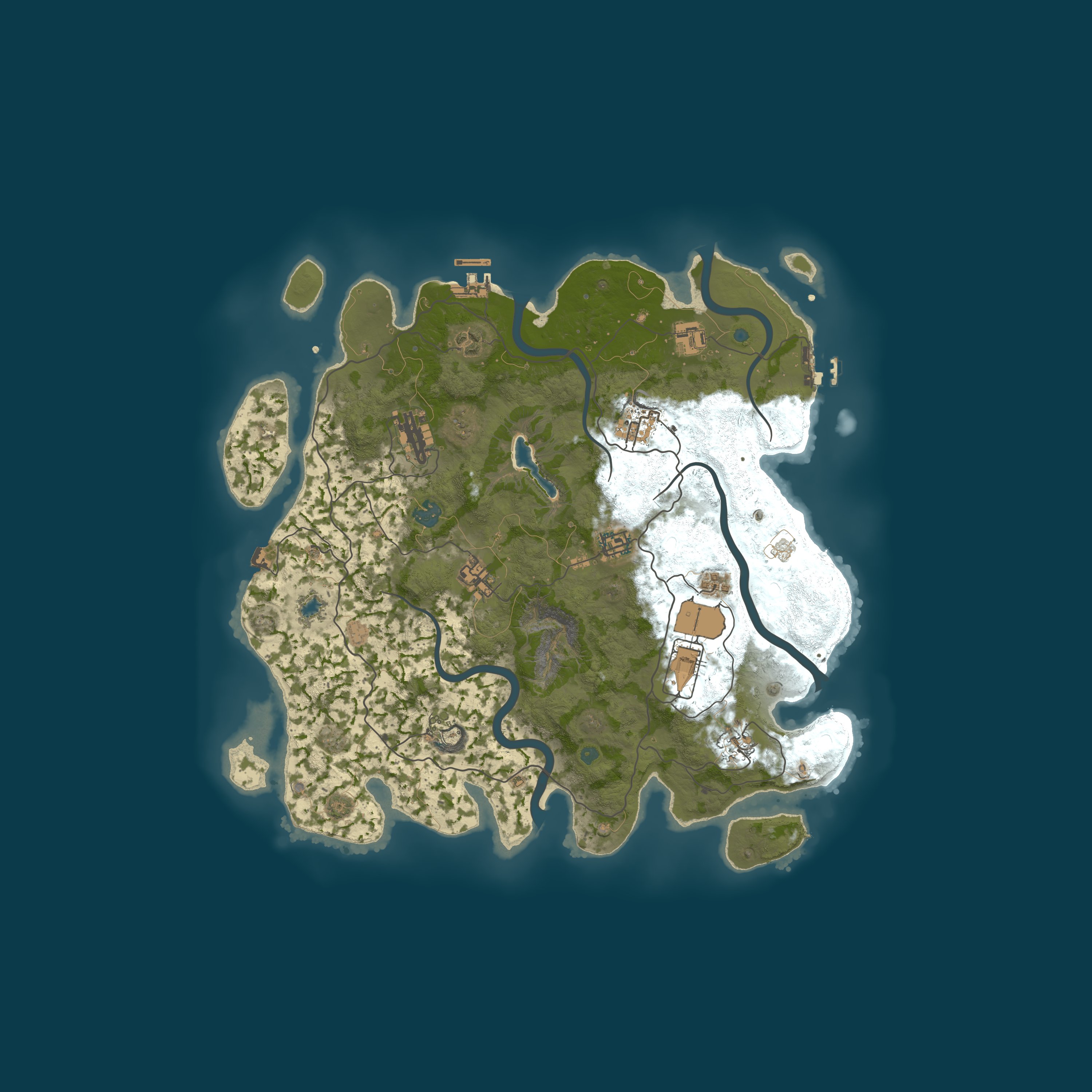 Map for [RU/EU] NEWBIE CLASSIC | SOLO/DUO/TRIO | WIPE 28.07 | MAX 3