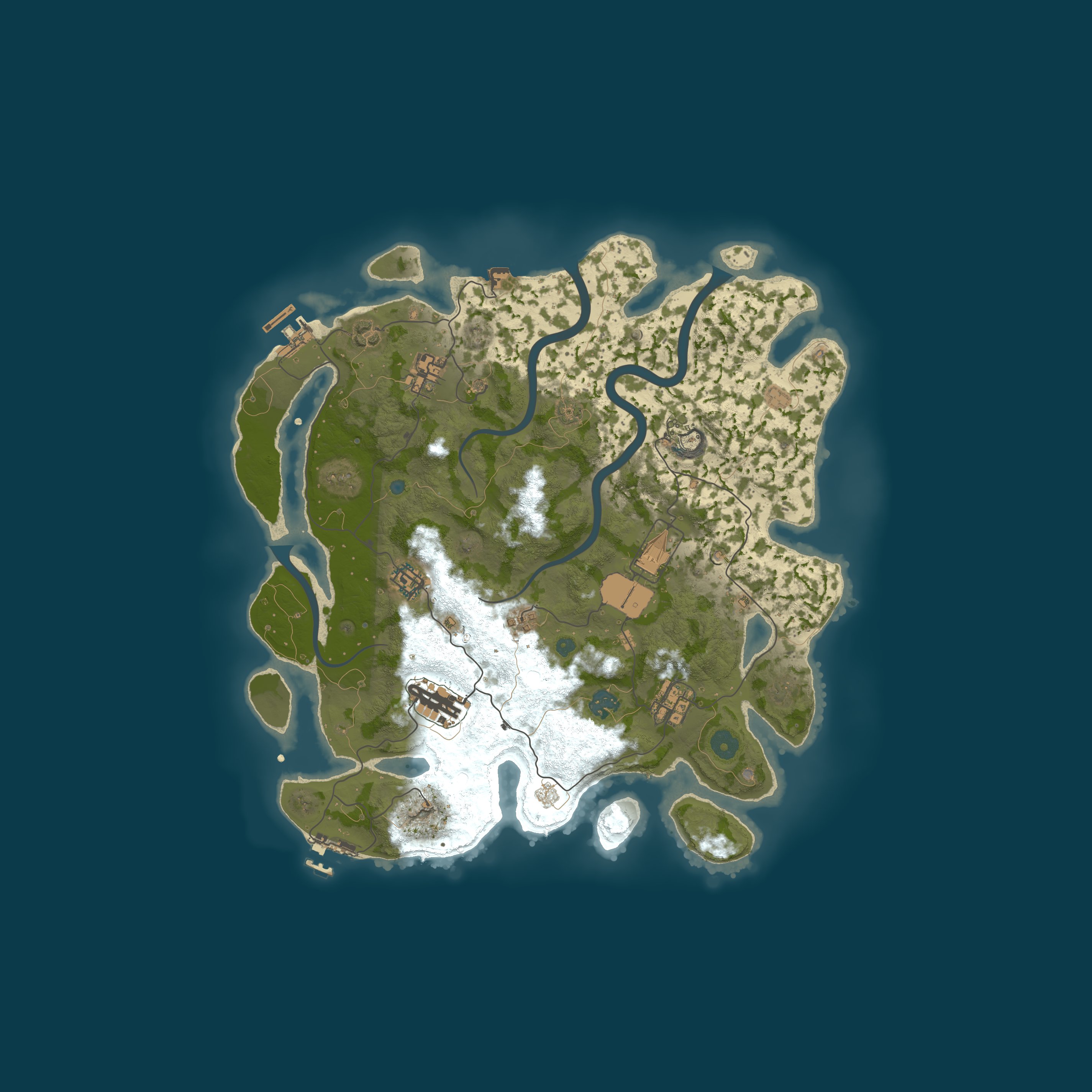 Map for Rusty Hammer 2x - No Decay - Mini Spawn