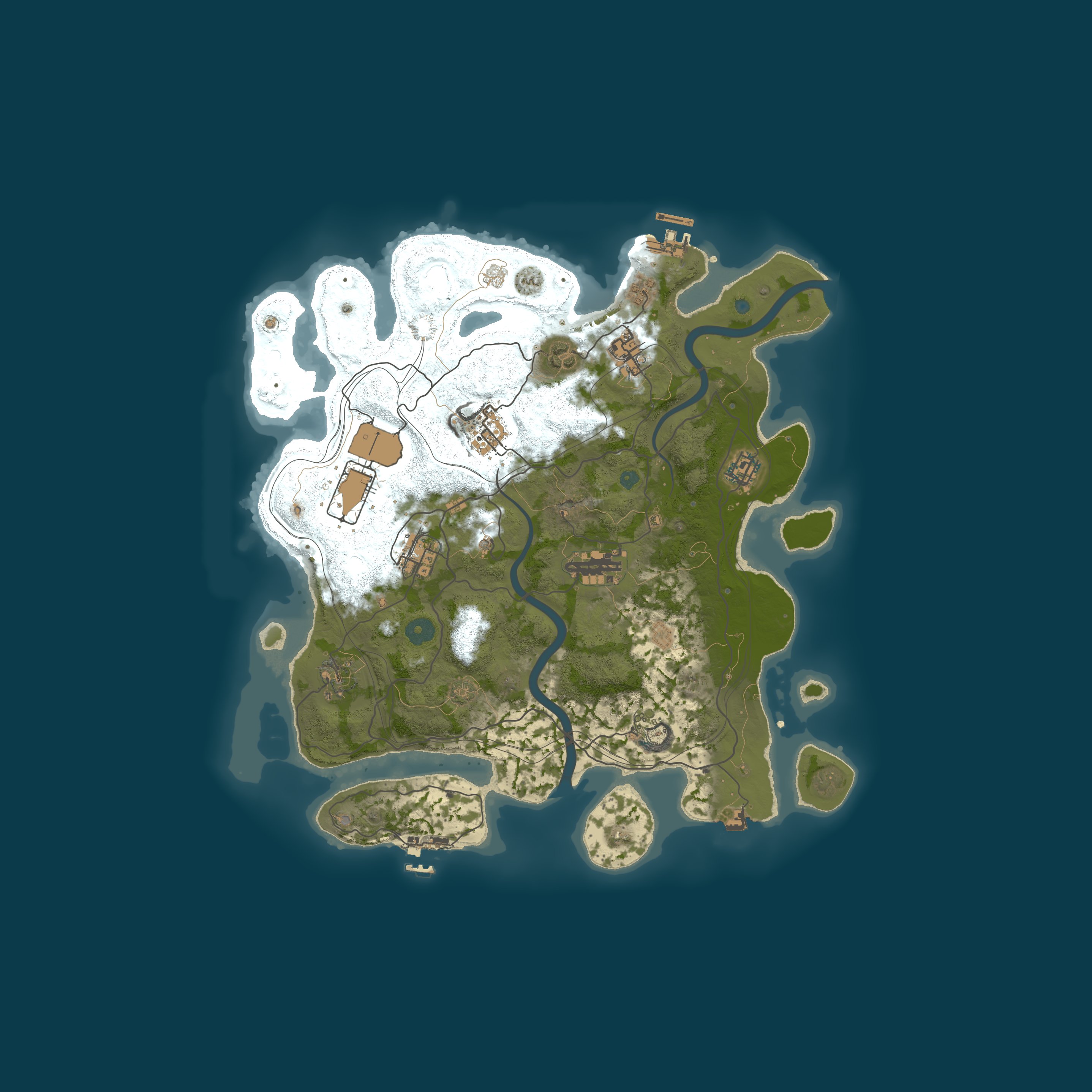 Map for EU Rusty Bear 3x Monthly Solo | No Offlines | Noob Friendly | L