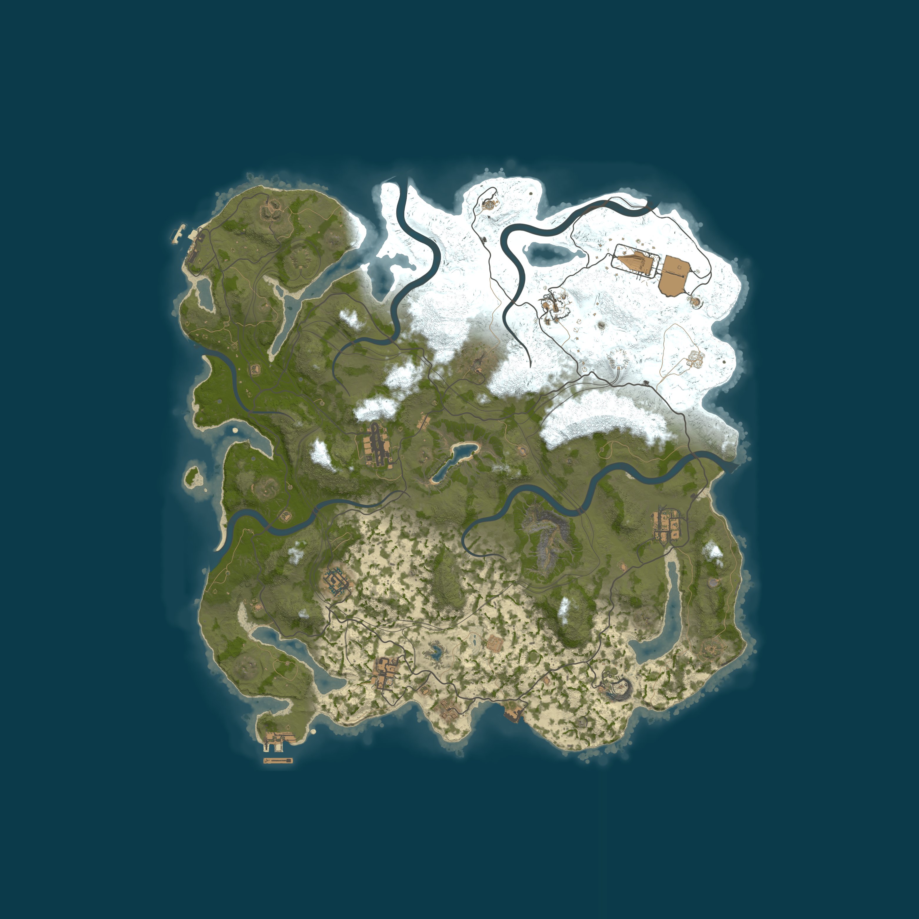 Map for Rustoria.co - EU Medium