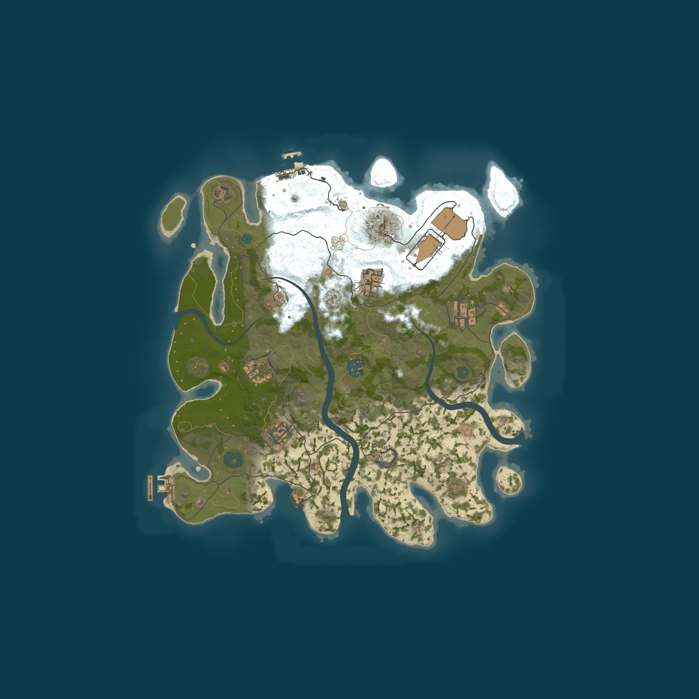 Map for SEA SERVER NEWBIE