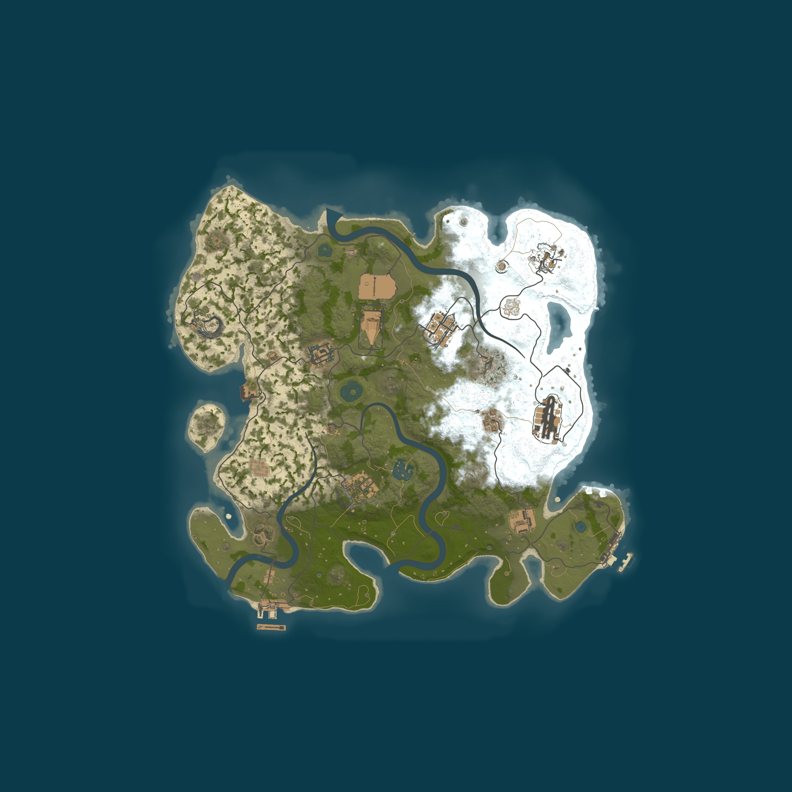 Map for EU Ashfall 2X Monthly No BP Wipes 50% Upkeep ! JUST WIPED !