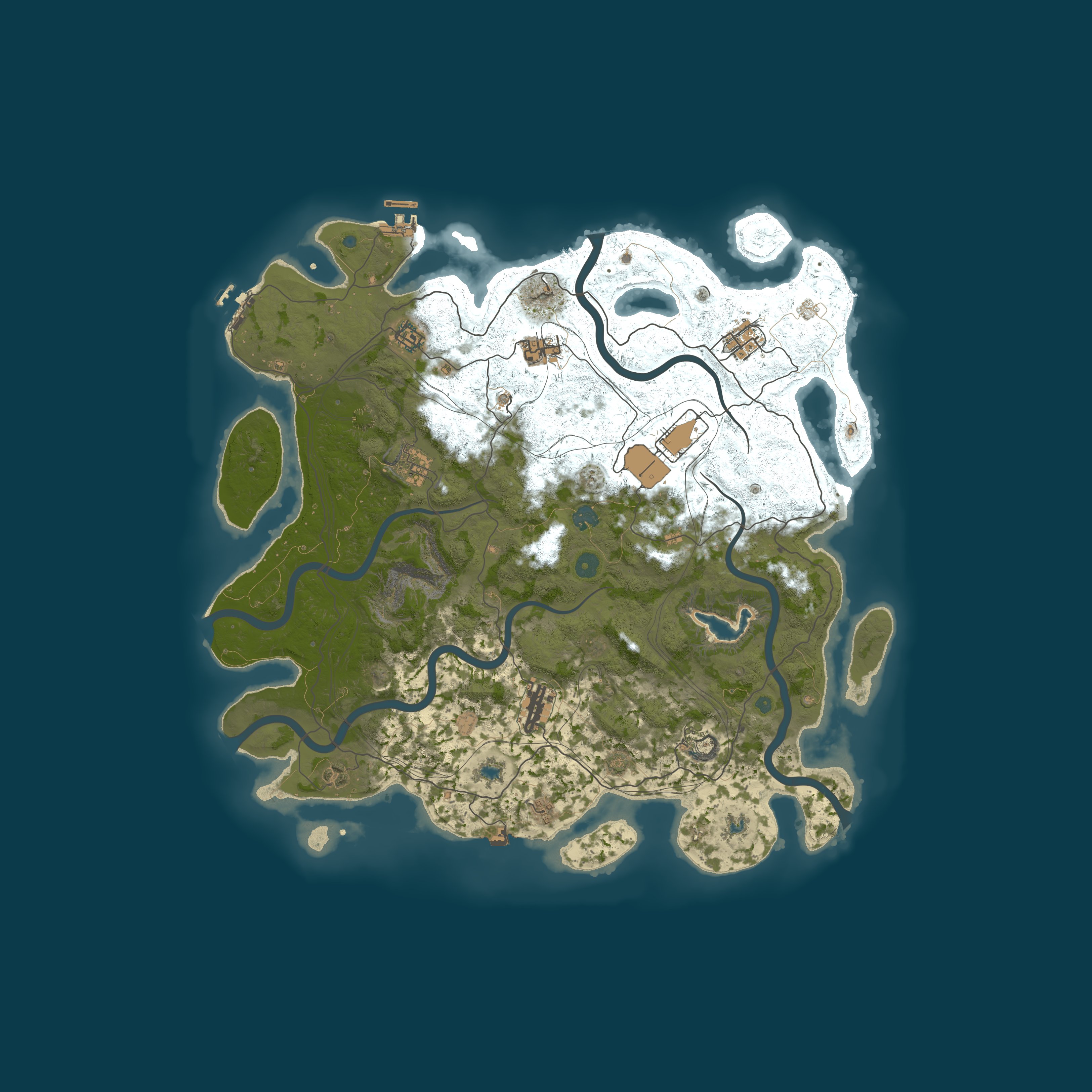 Map for OGA Games Solo