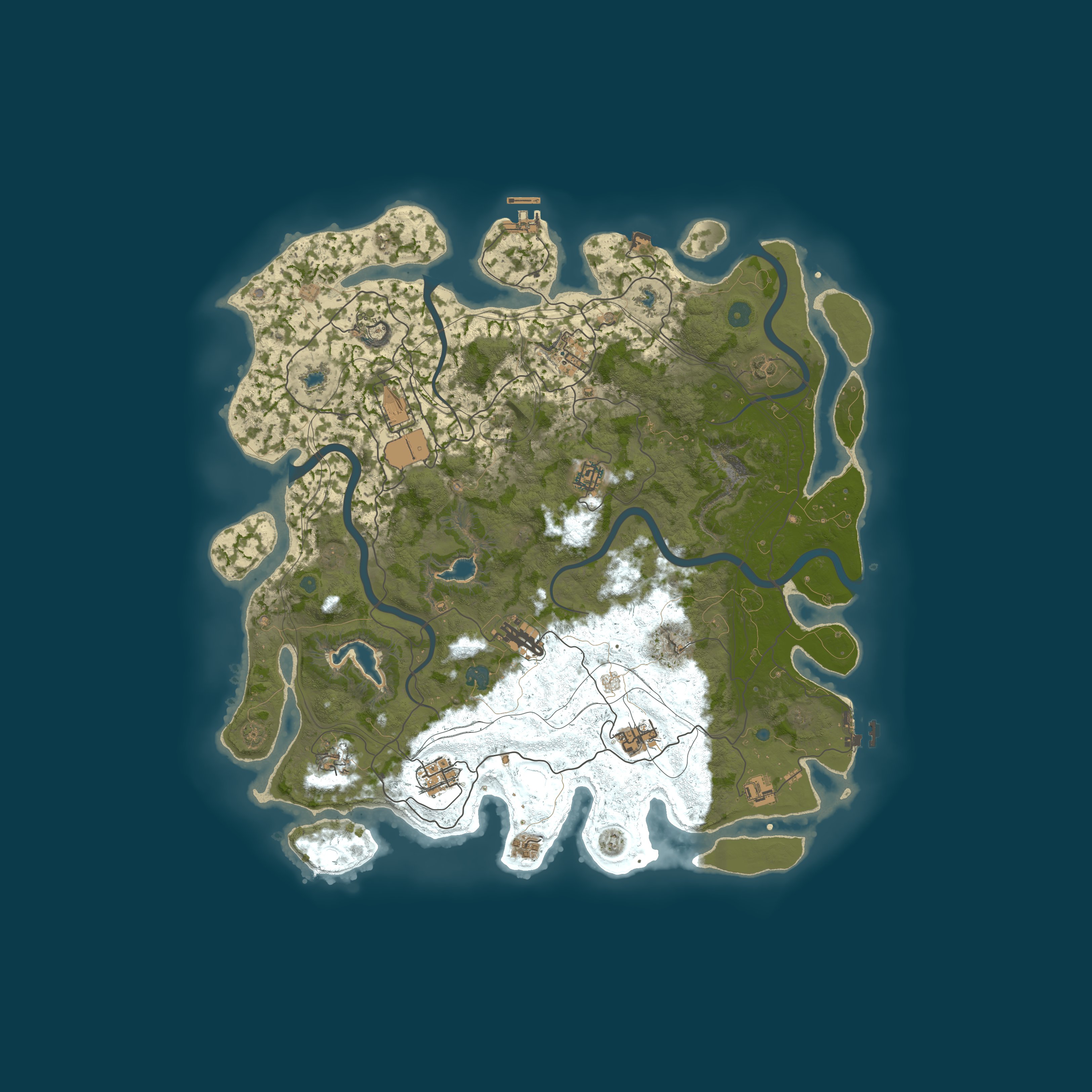 Rust map 4500/377394