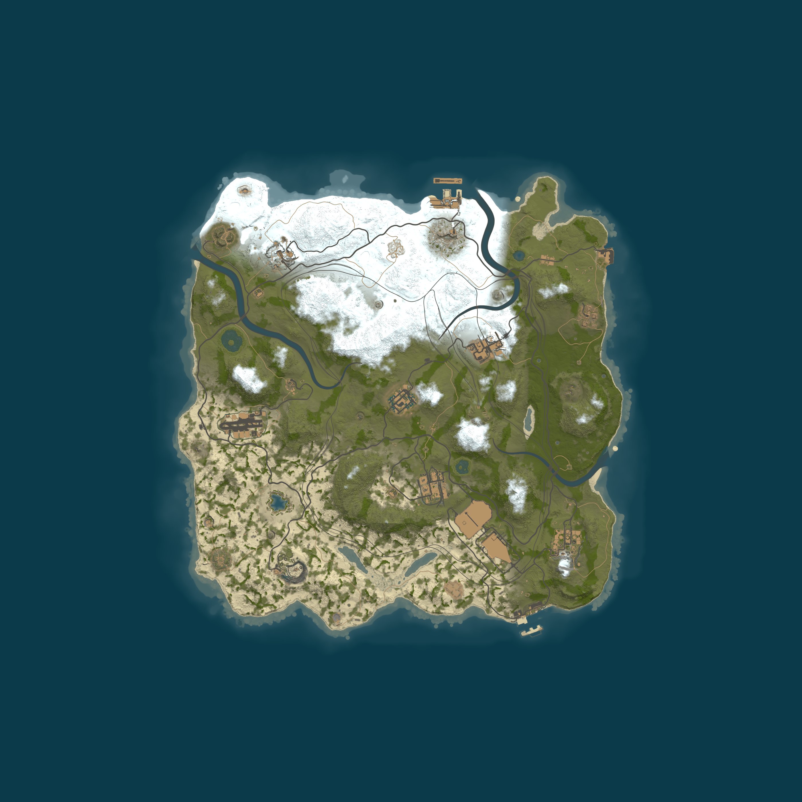 Карта сервера