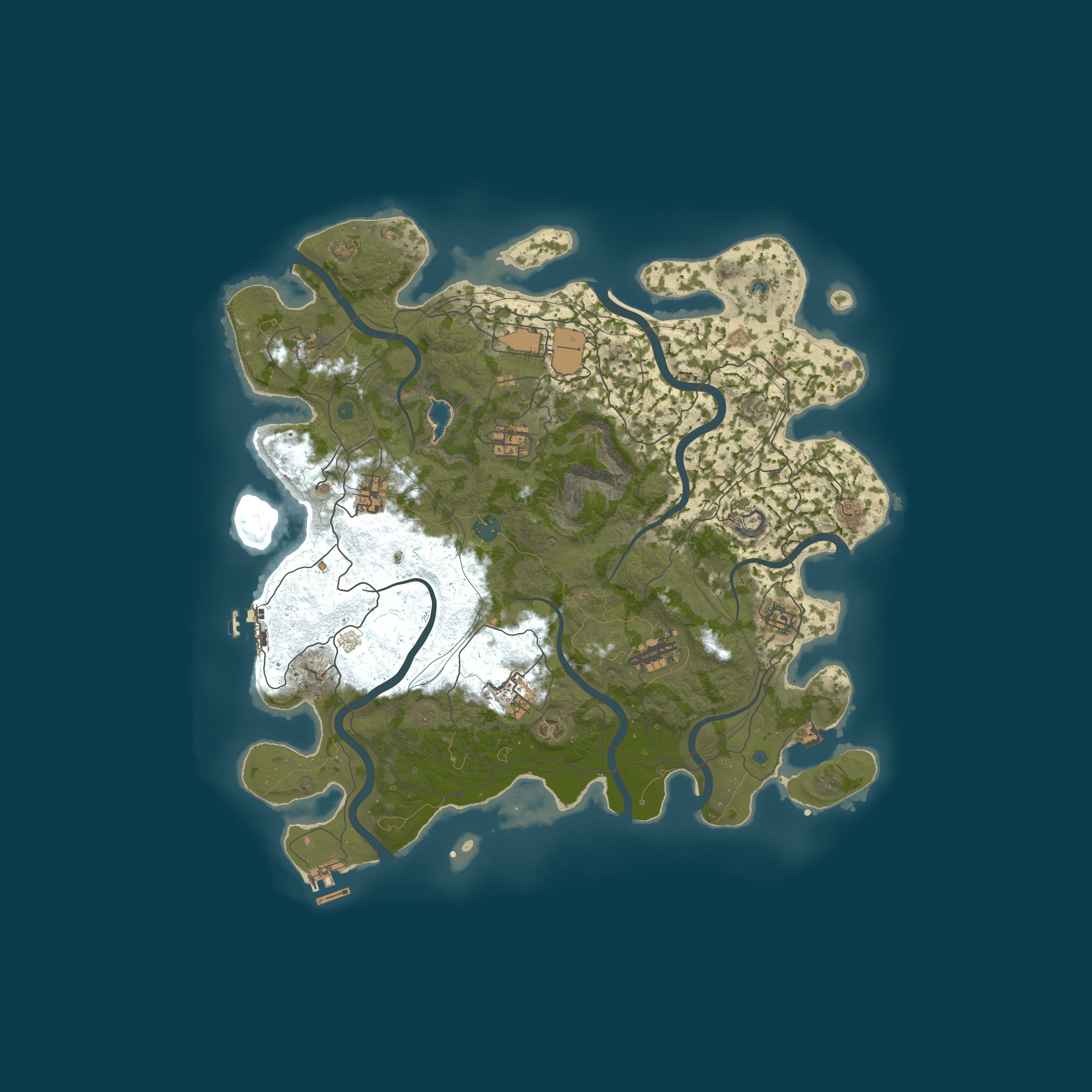 Map for Grizzly Sailors