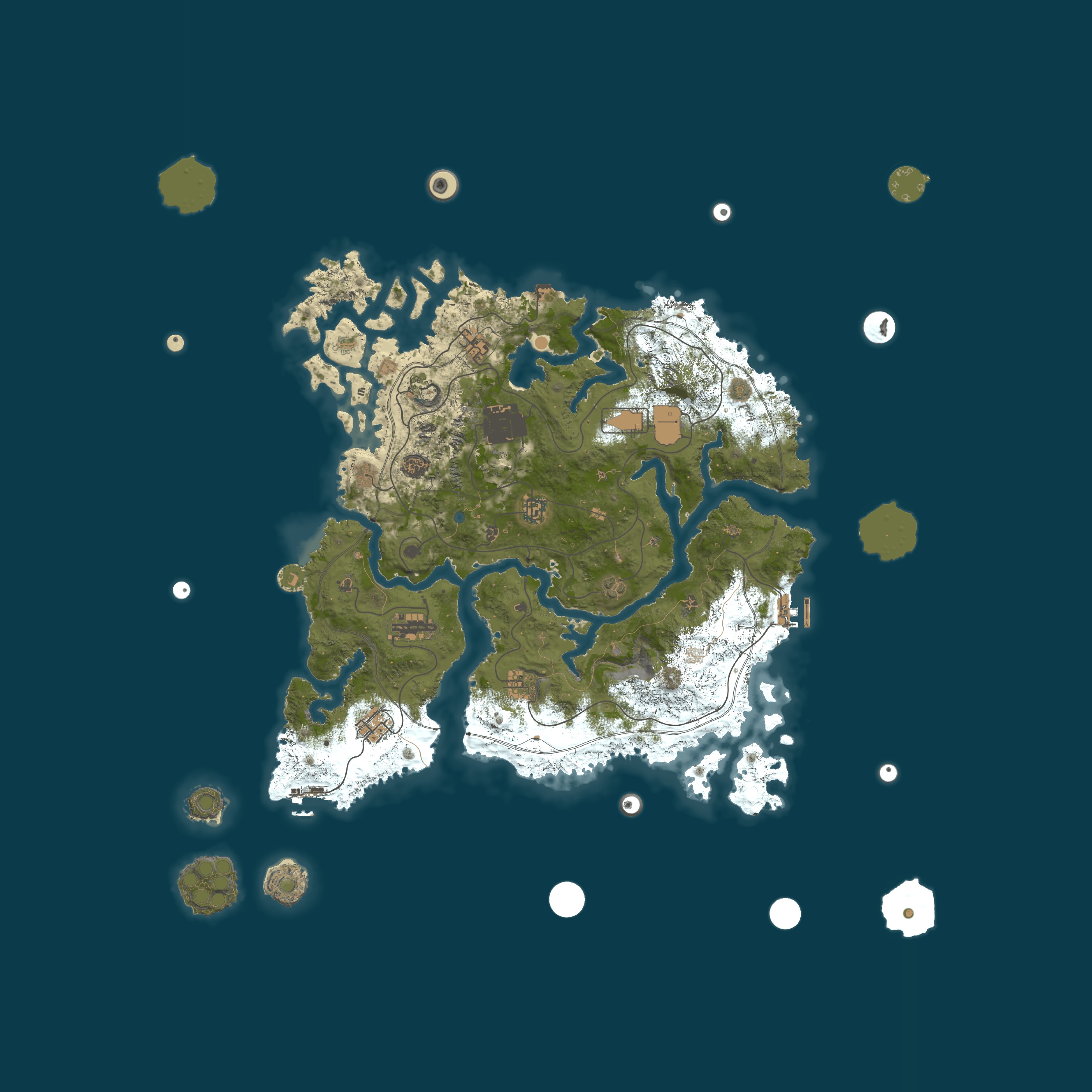 Map for BURN Zombie Hell|PVE 5X|SkillTree|RaidBase|CustomGear/Kit|Jet