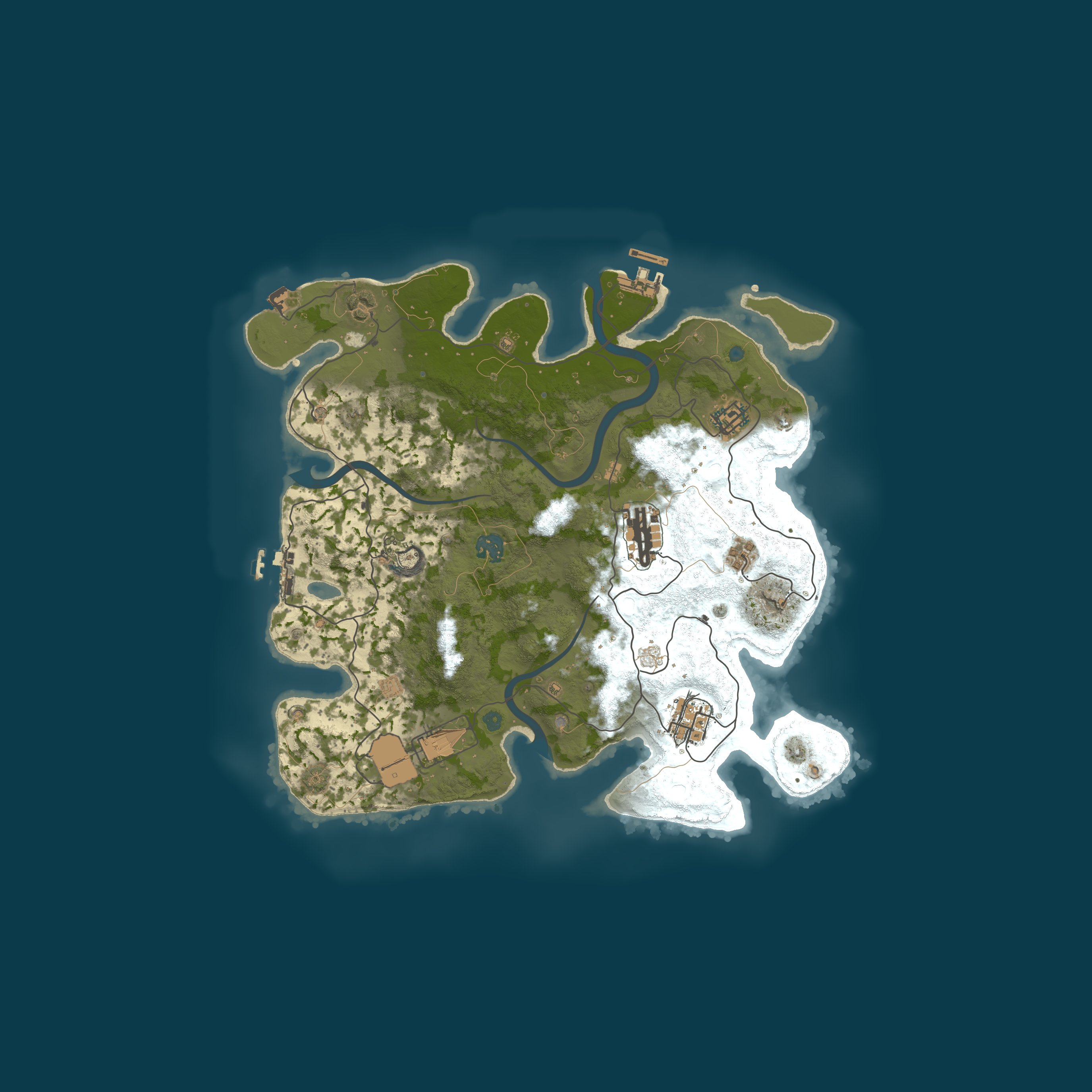 Map for ГЛОБАЛ ВАЙП 09.06  [NOLIMIT/X2] DONT RUST