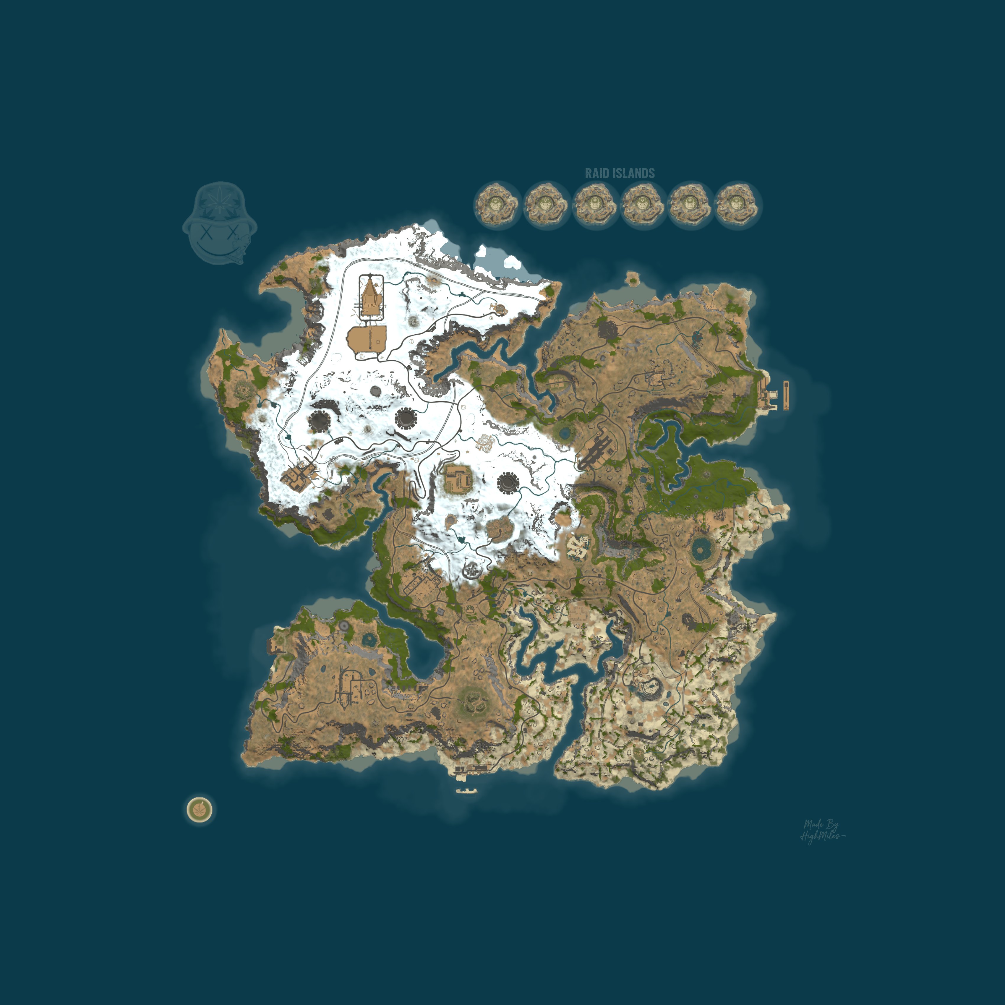 Map for HighMiles Test Server