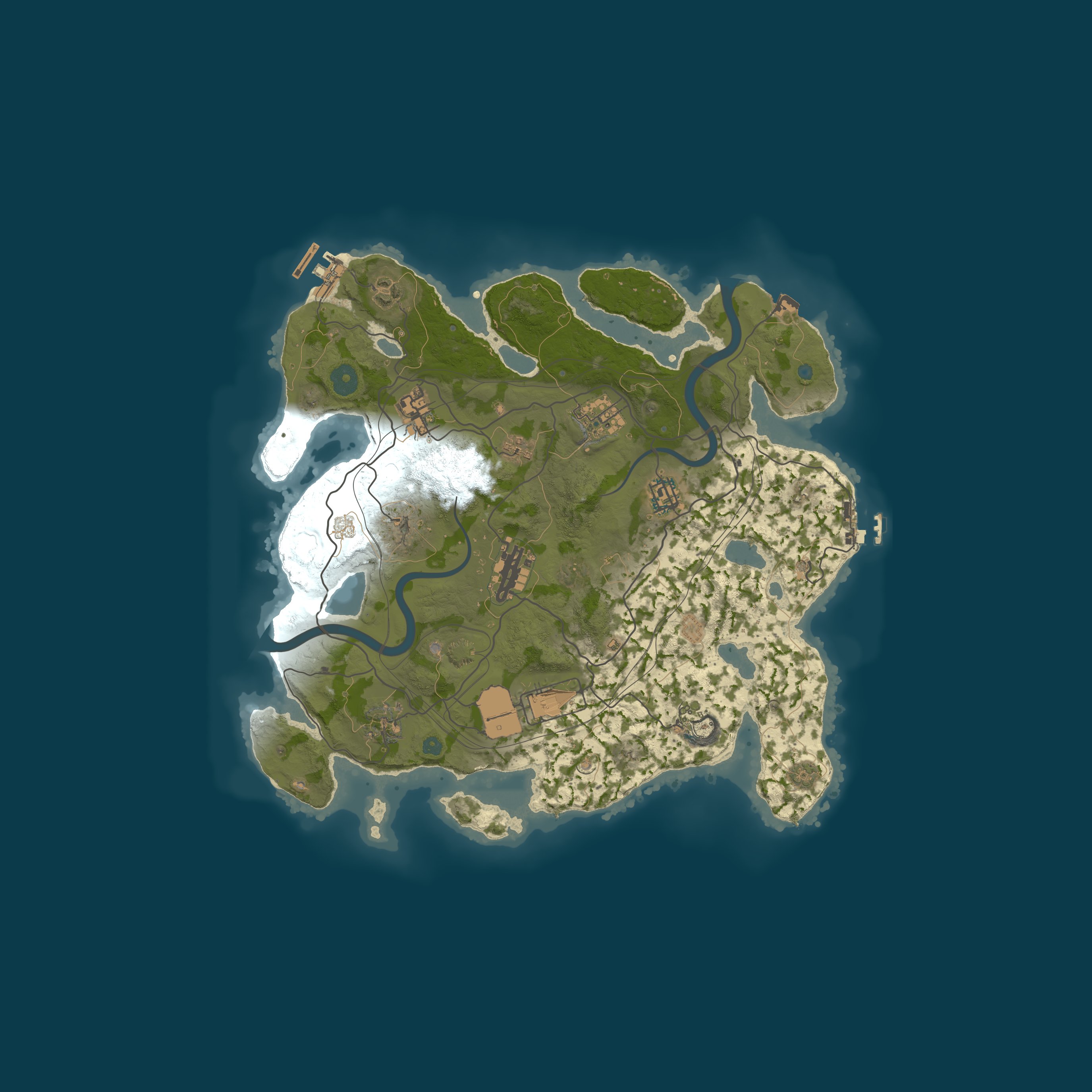 Rust map 3500/1