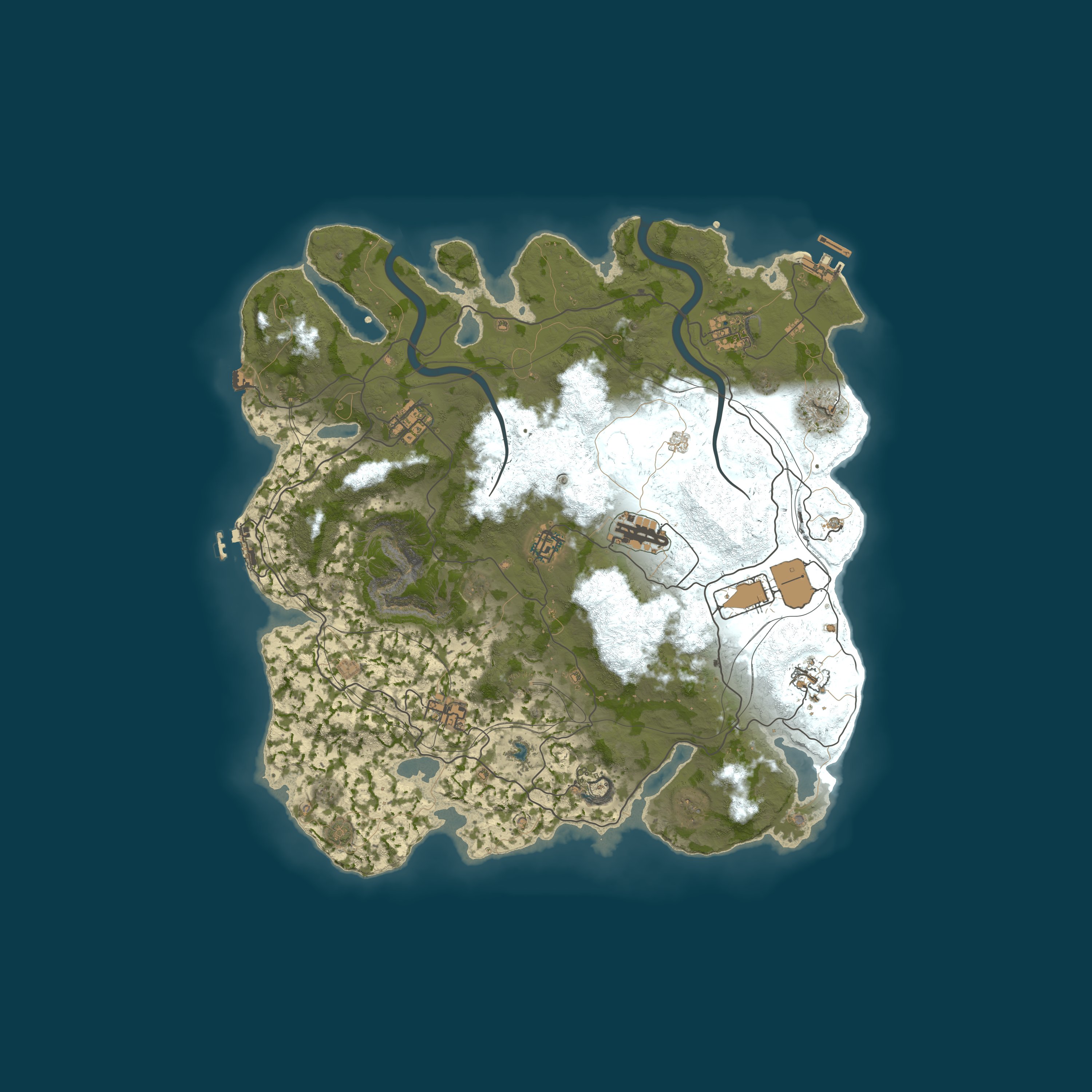 Карта сервера