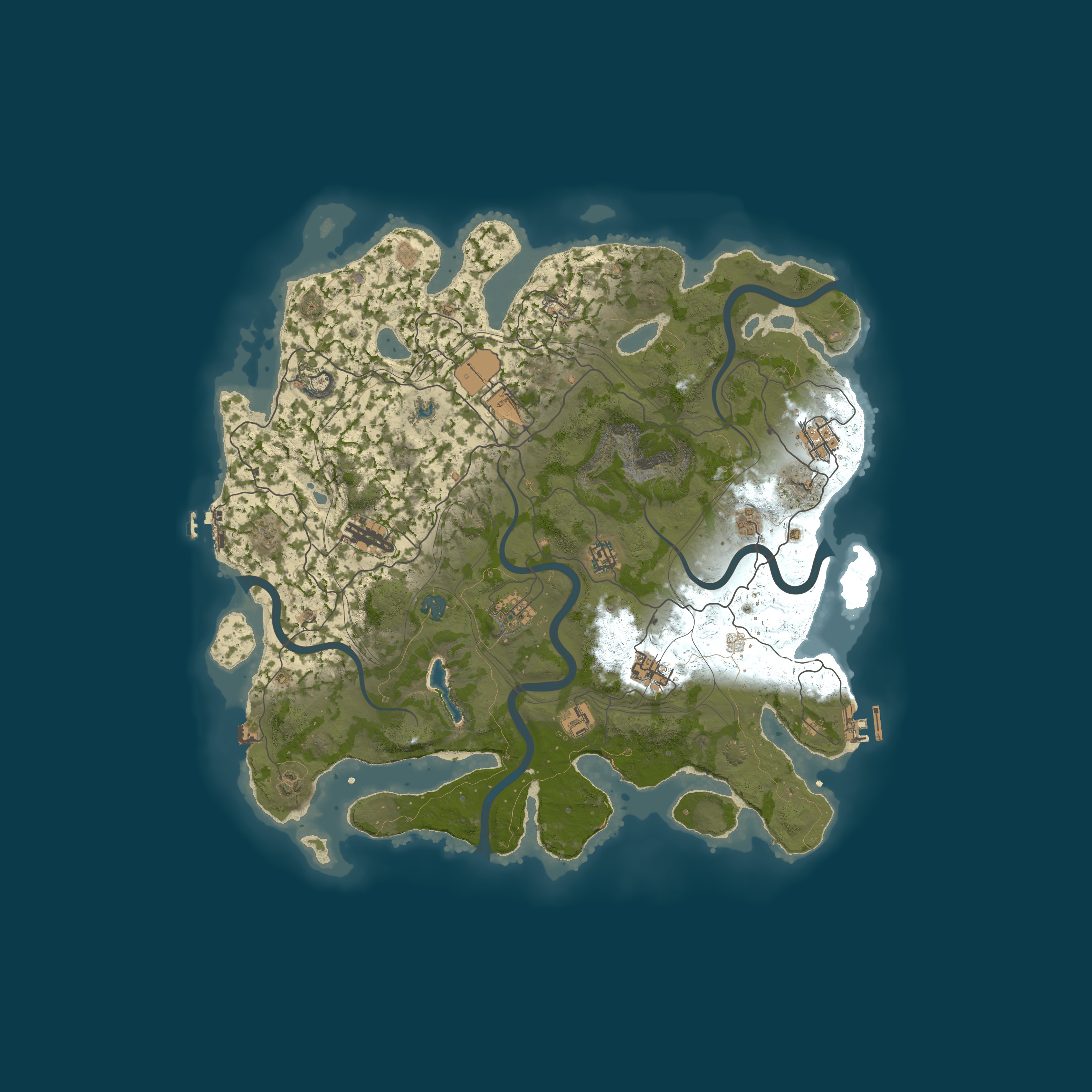 Rust map 4250/43078219