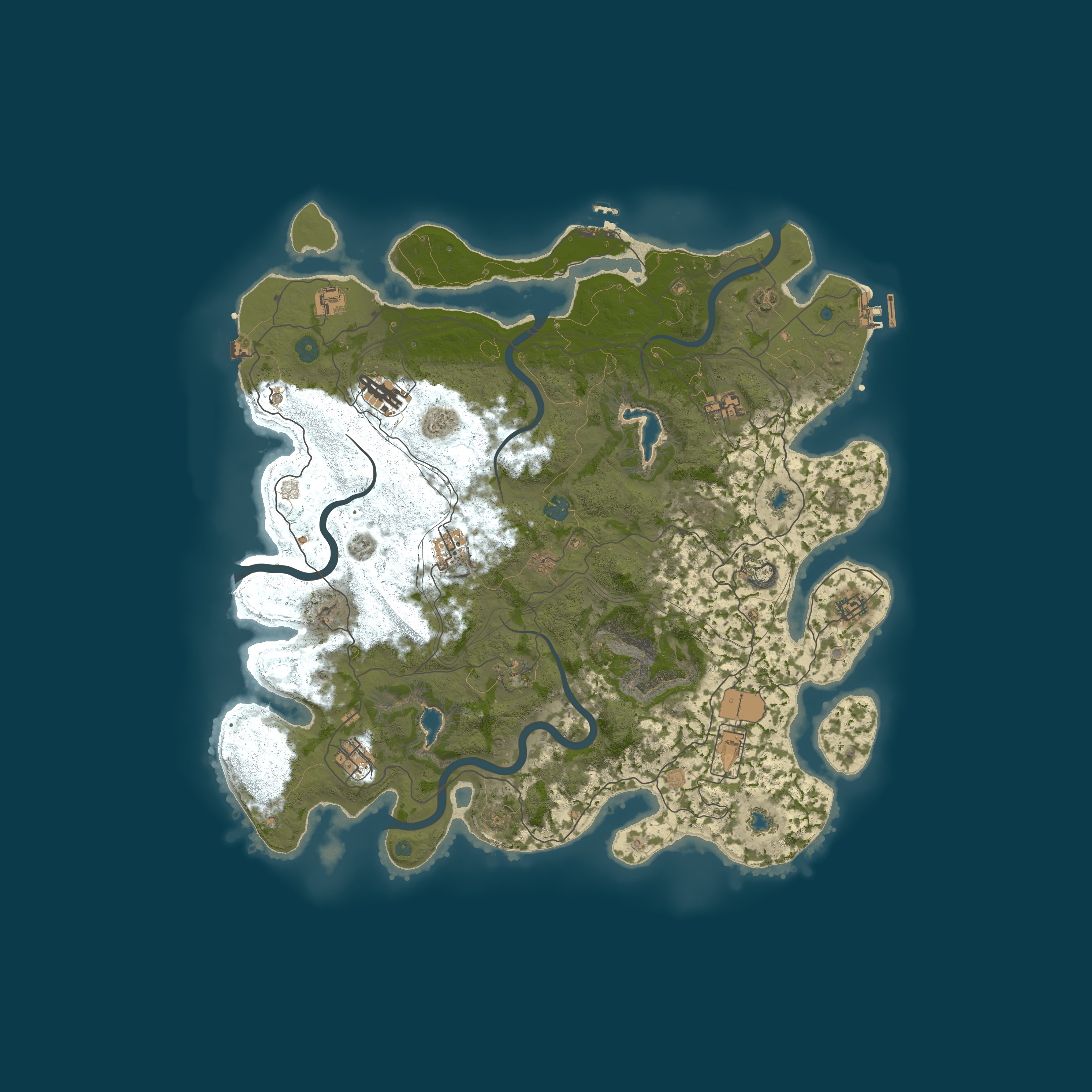 Map for Rusty Feet