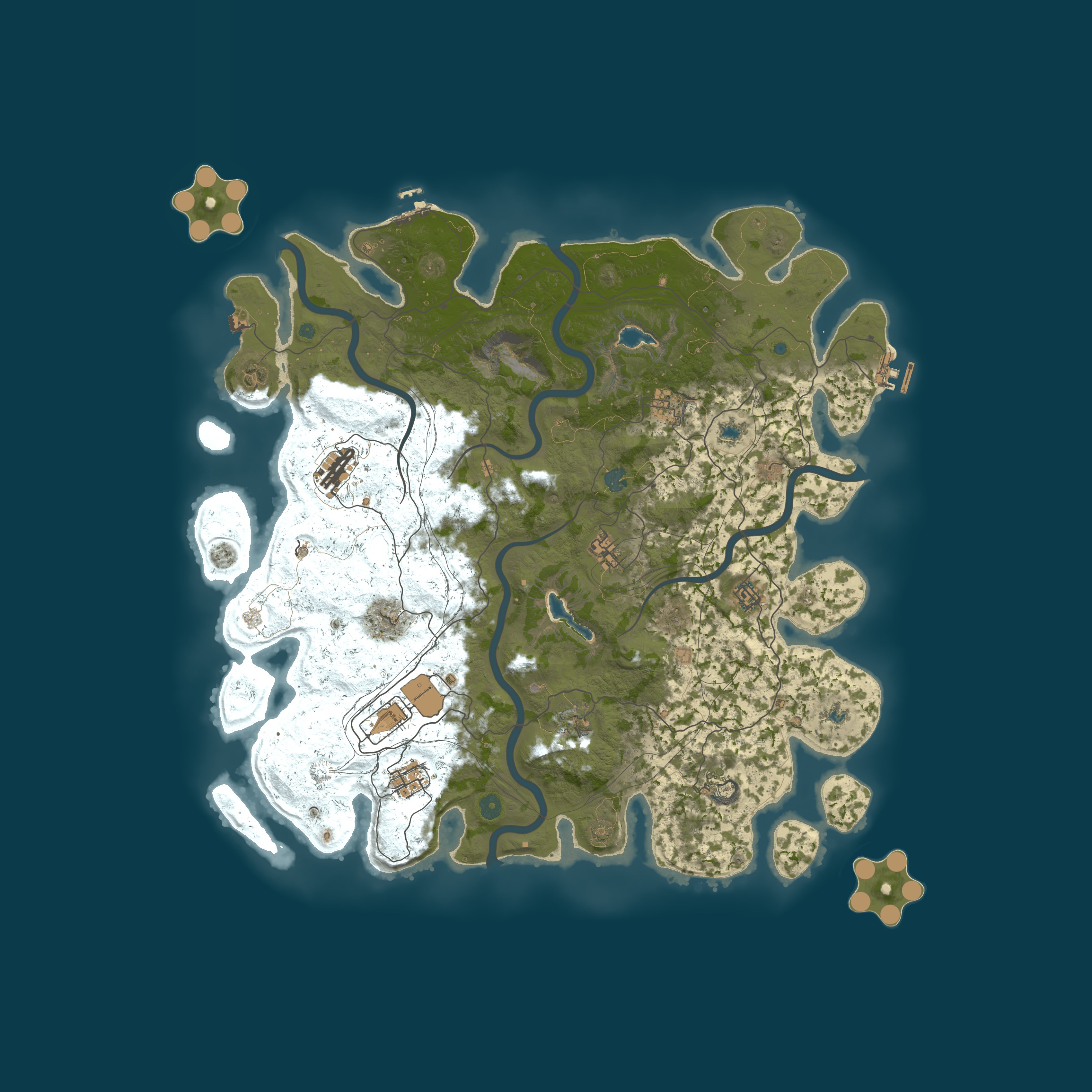 Map for [HUN] RustHaven [PVE]